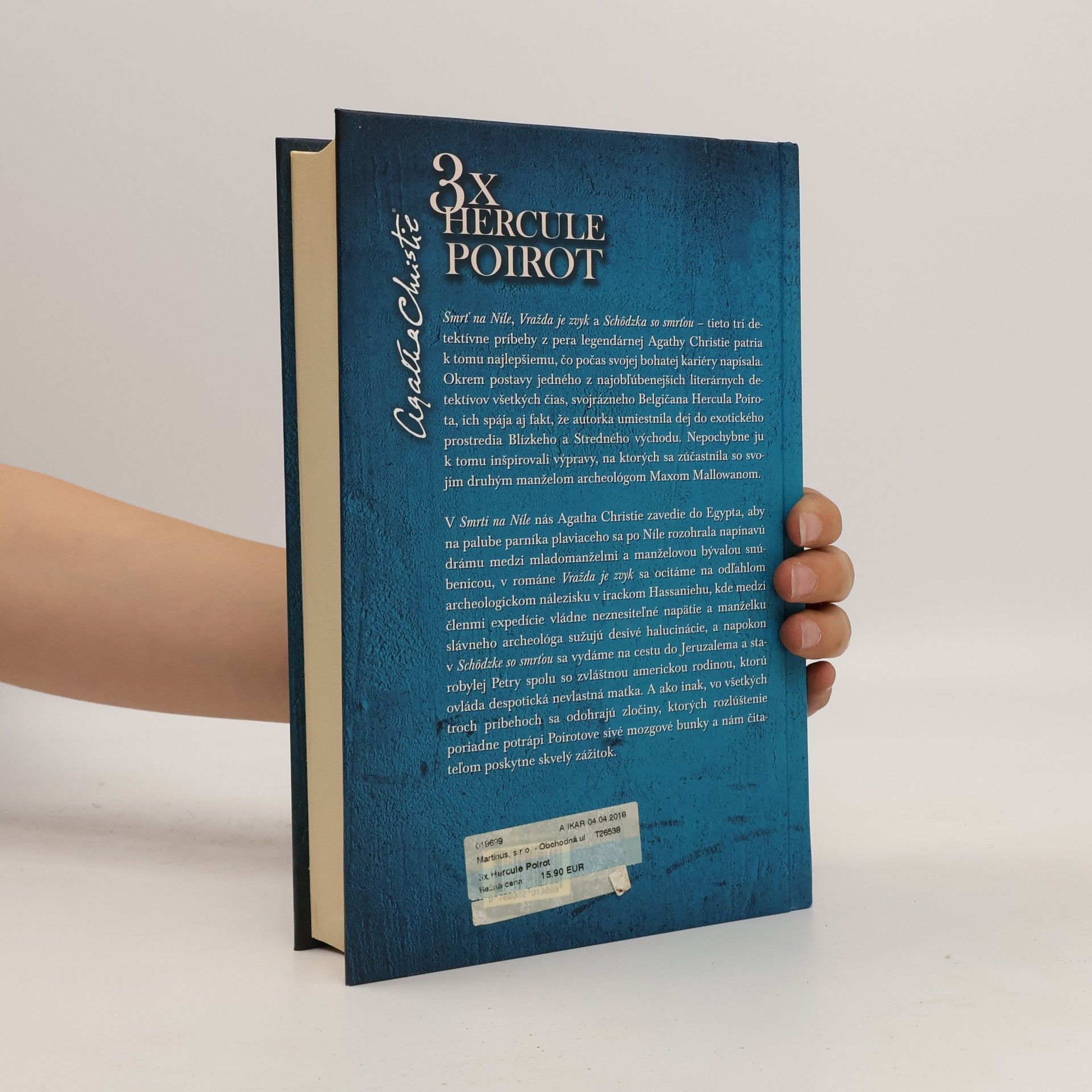 Agatha Christie 3x Hercule Poirot