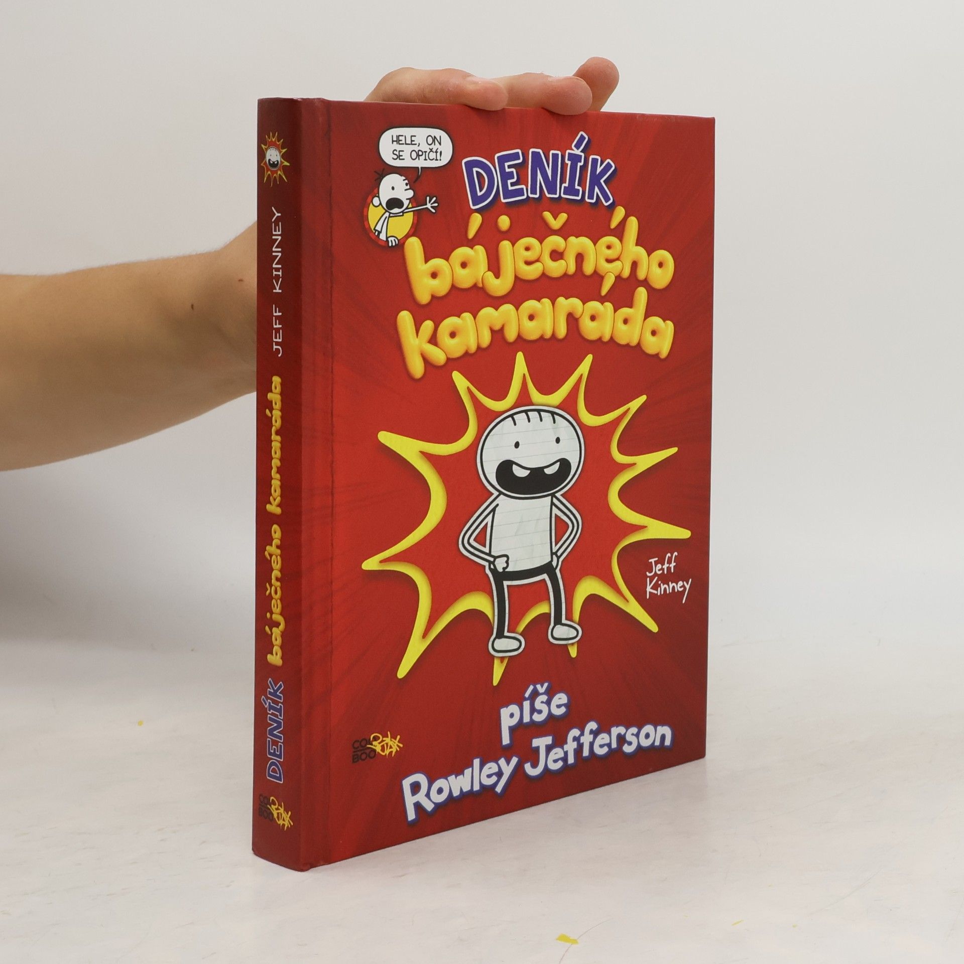 Jeff Kinney Deník báječného kamaráda. Píše Rowley Jefferson