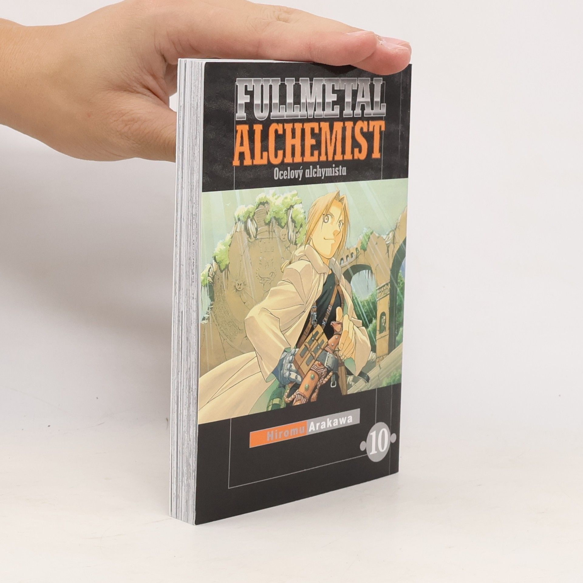 Hiromu Arakawa Ocelový alchymista 10