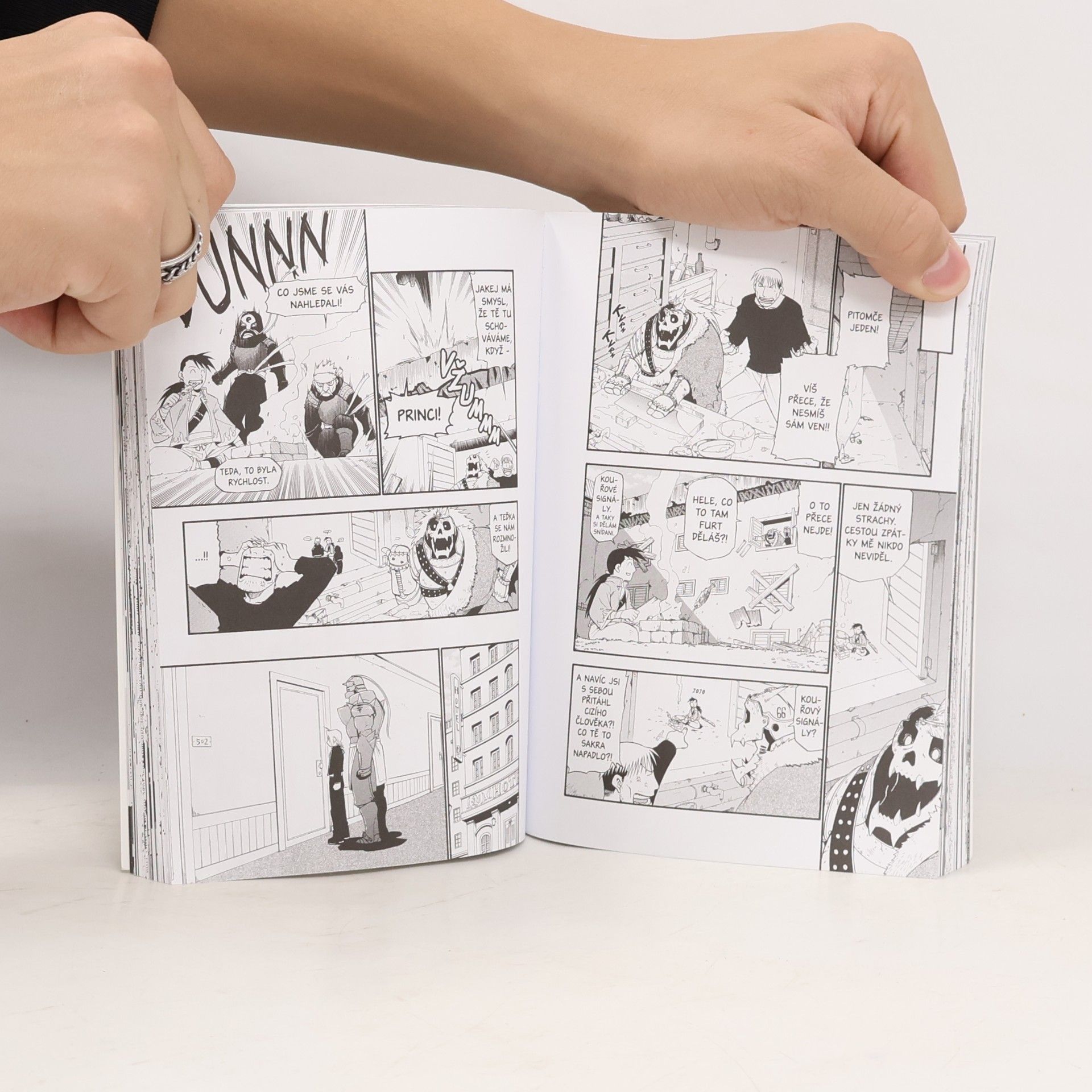 Hiromi Arakawa Ocelový alchymista 9
