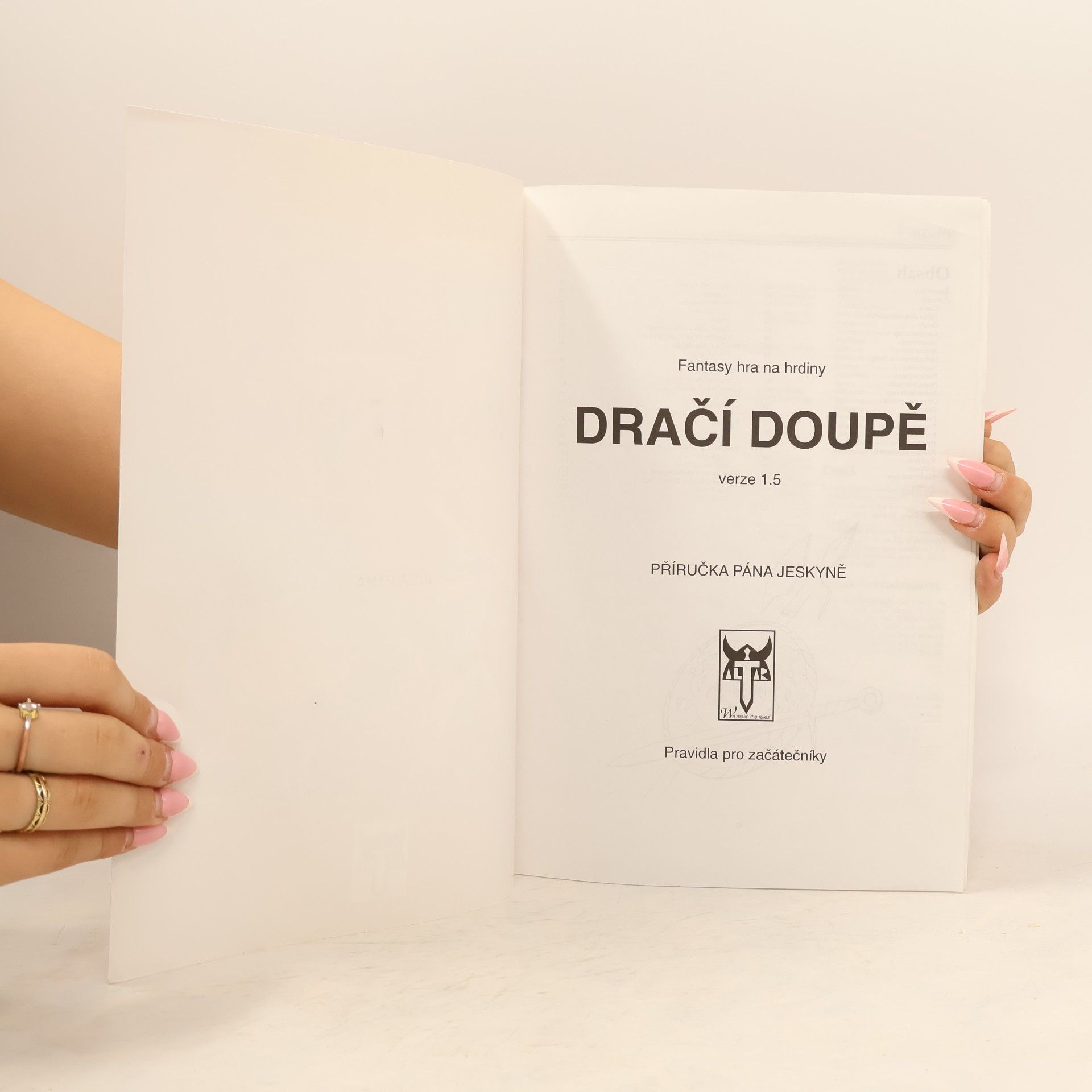 kolektiv Dračí doupě. Pravidla pro začátečníky 1.5. Příručka pána jeskyně