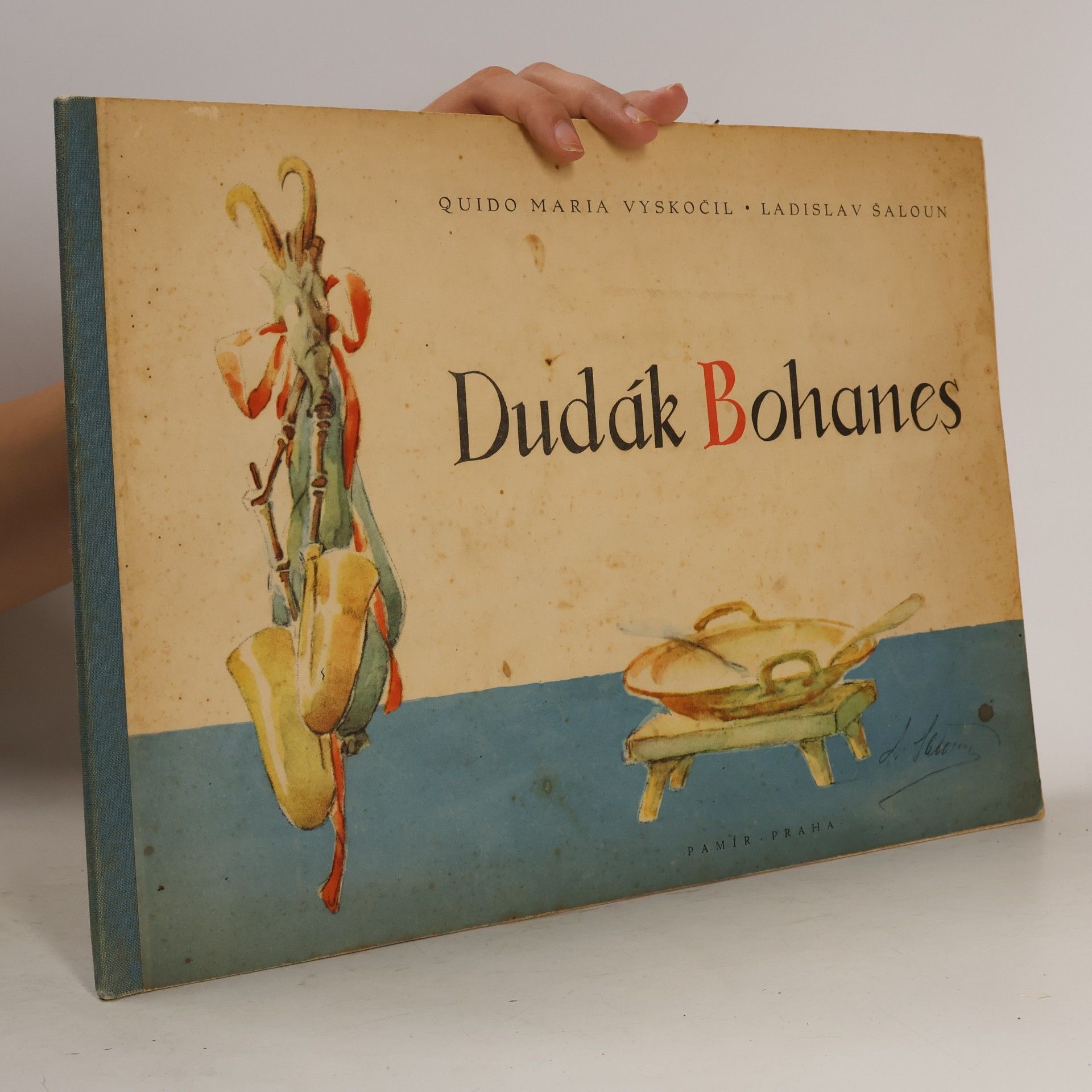 Ladislav Šaloun Dudák Bohanes