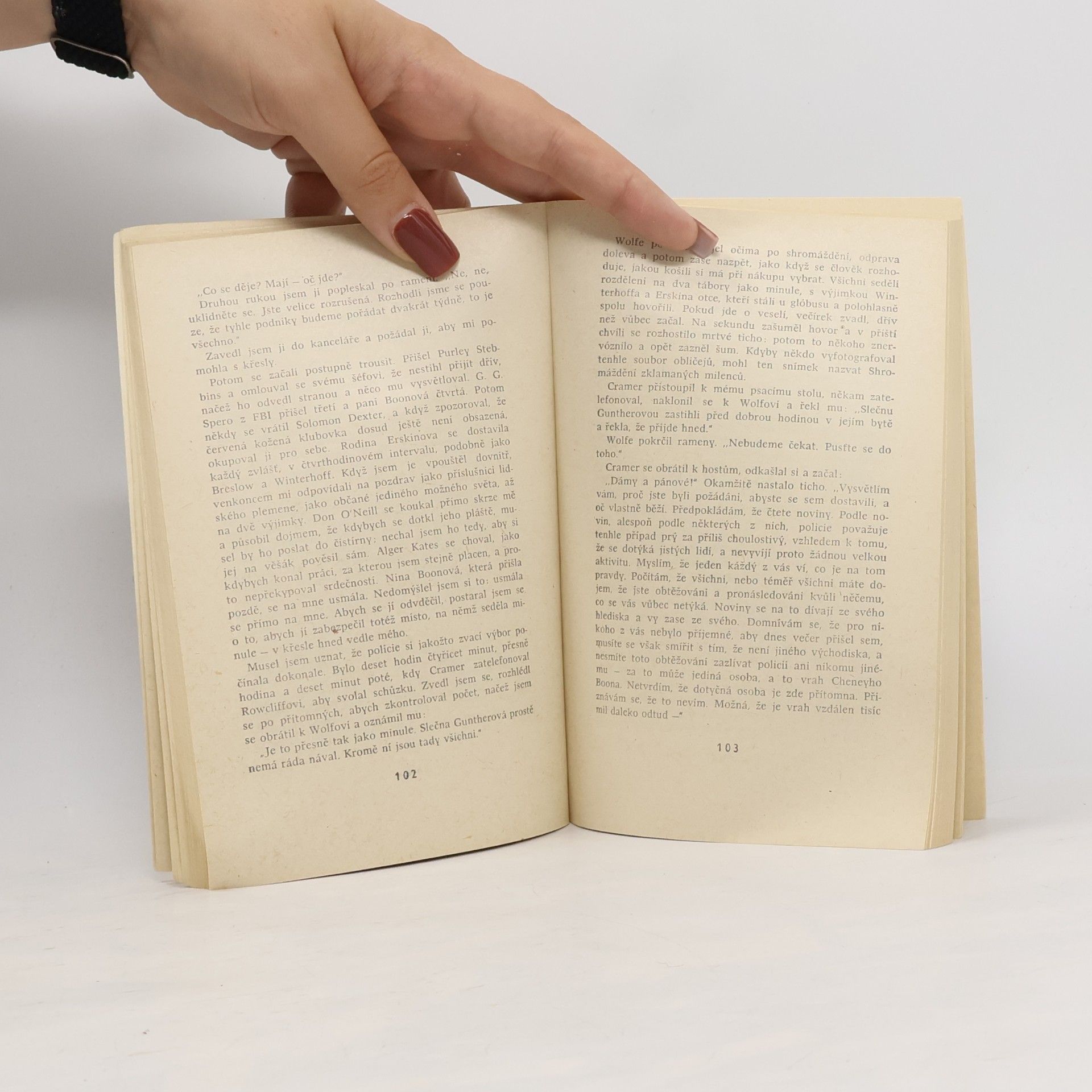 Rex Stout Němý řečník