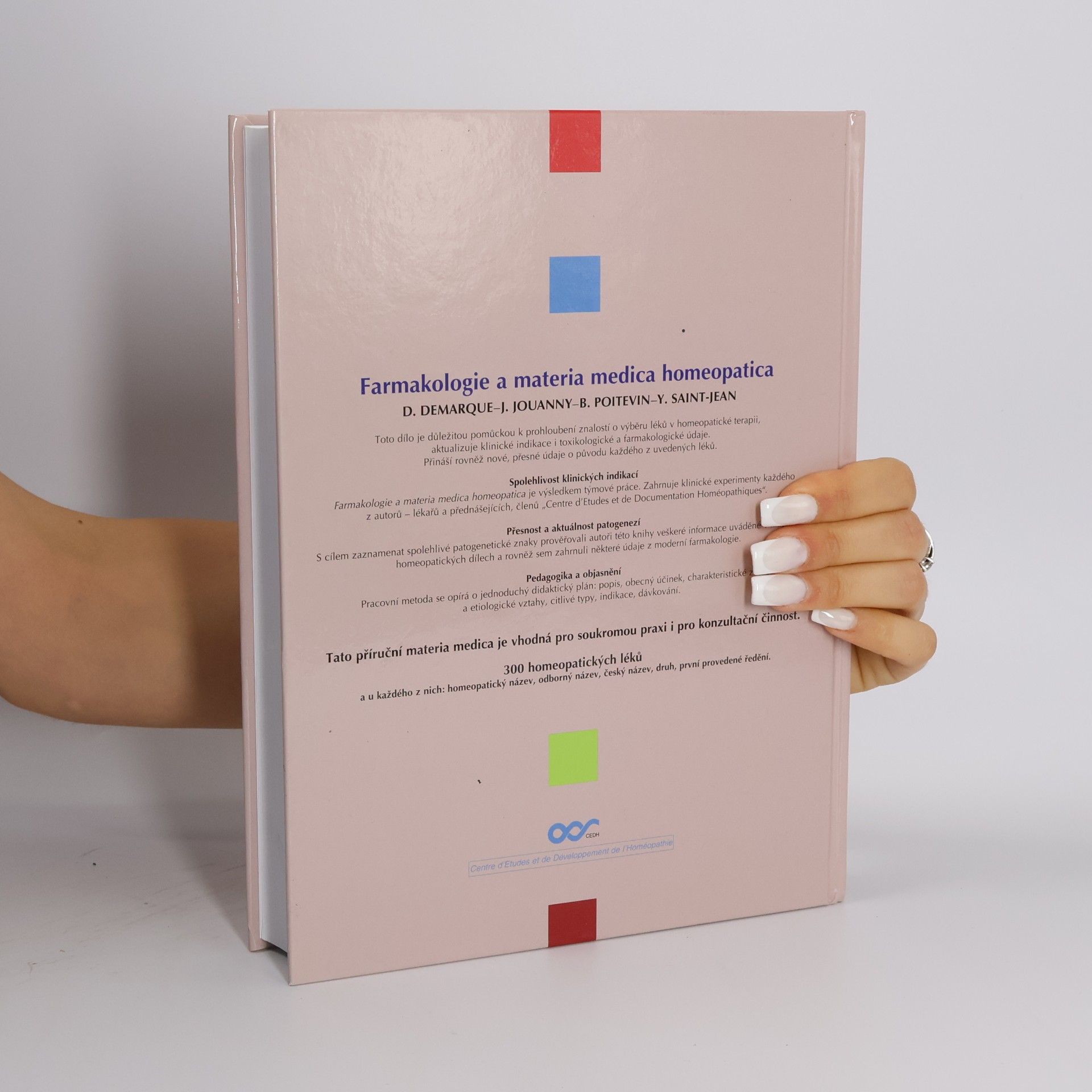 Denis Demarque Farmakologie a materia medica homeopatica