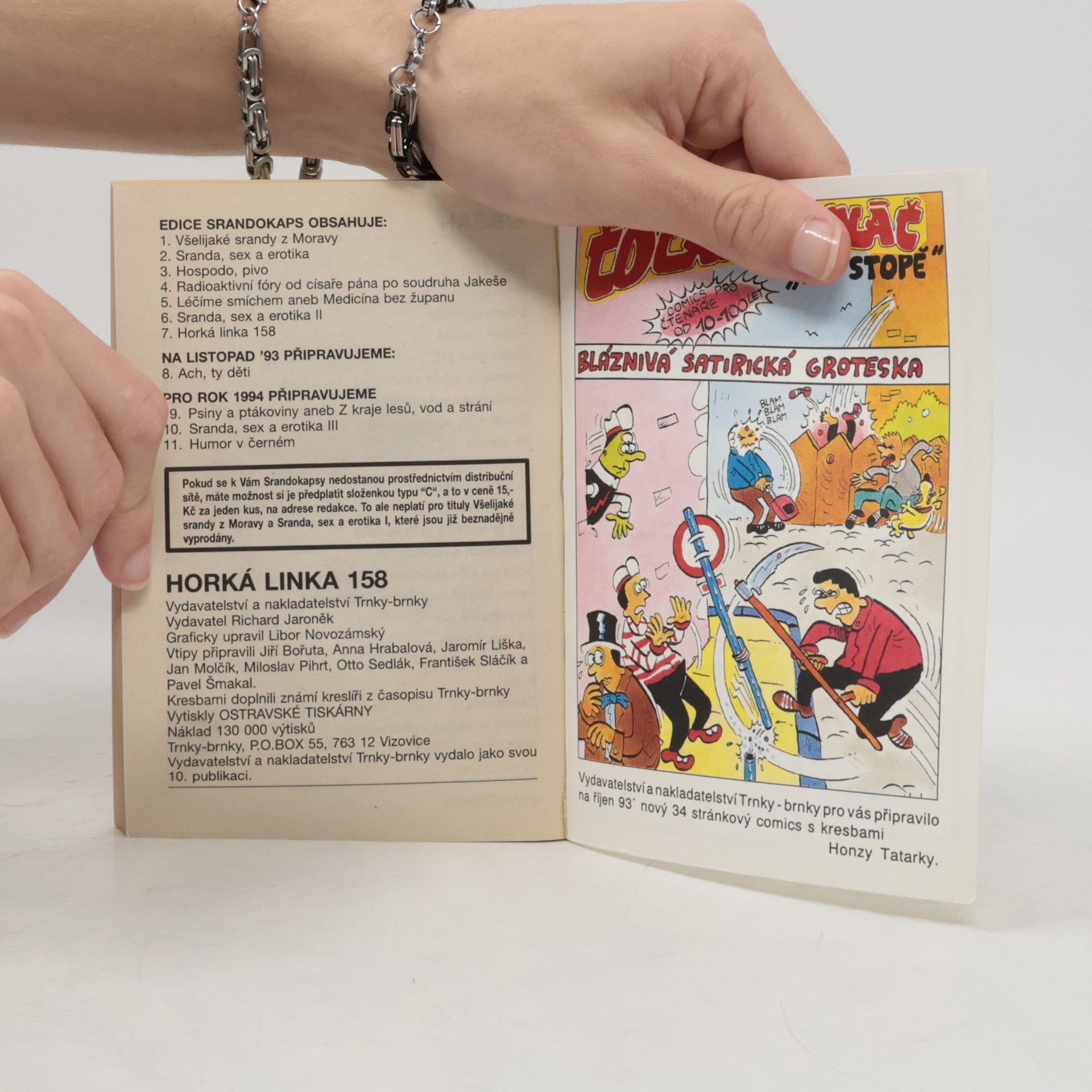 Autorenkollektiv Srandokaps 7: Horká linka 158