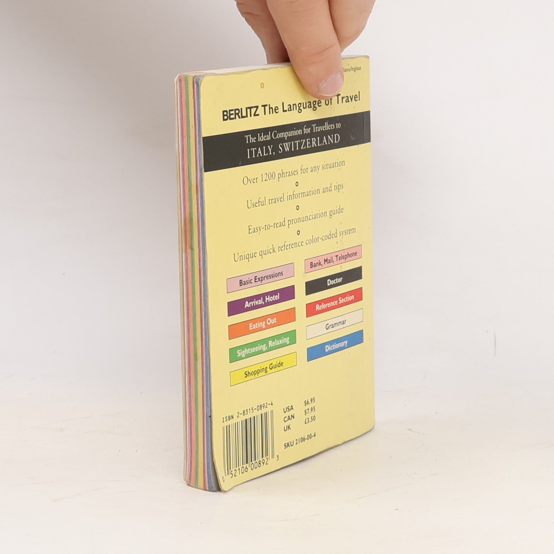 Kolektiv autorů Italian Phrase Book & Dictionary