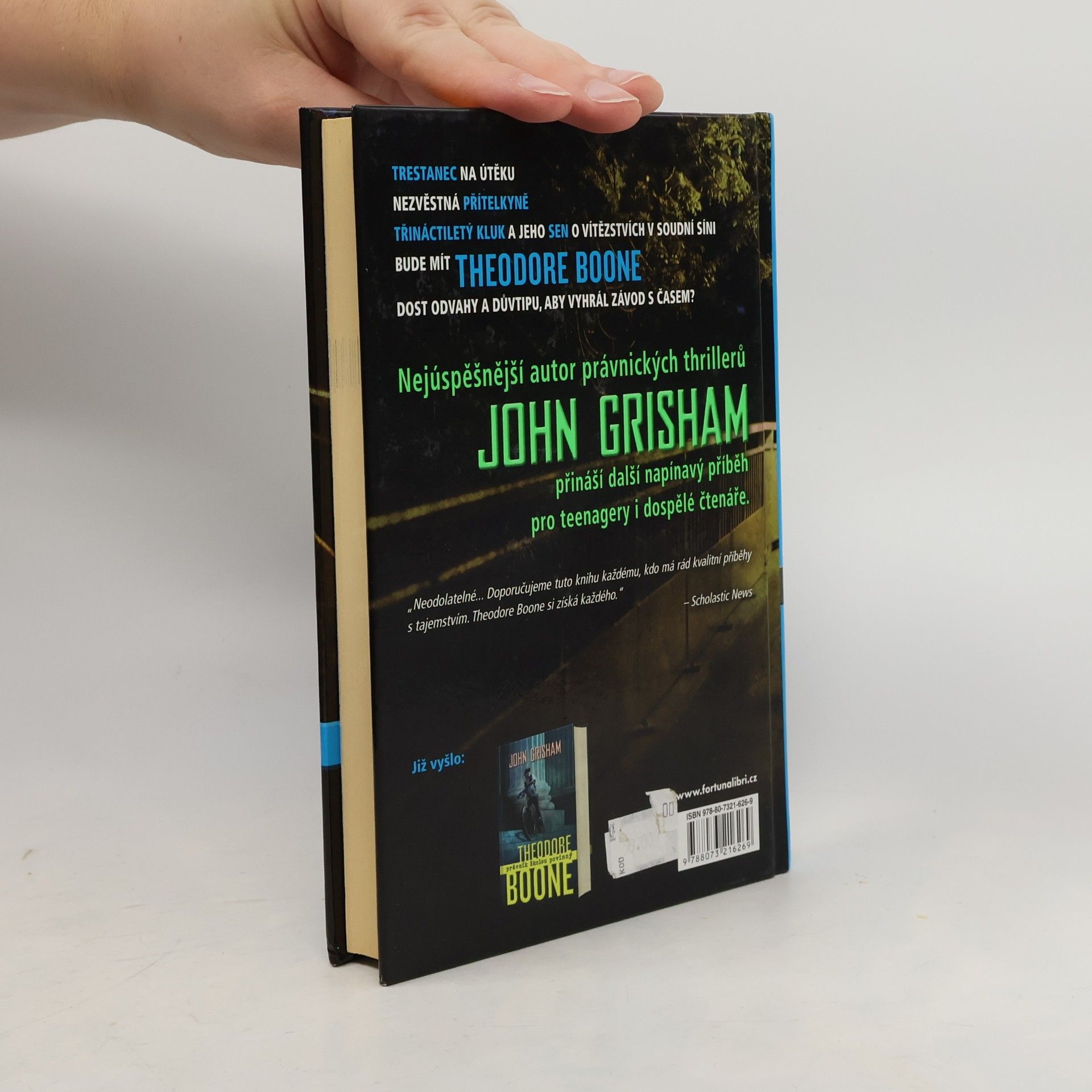 John Grisham Theodore Boone. Únos