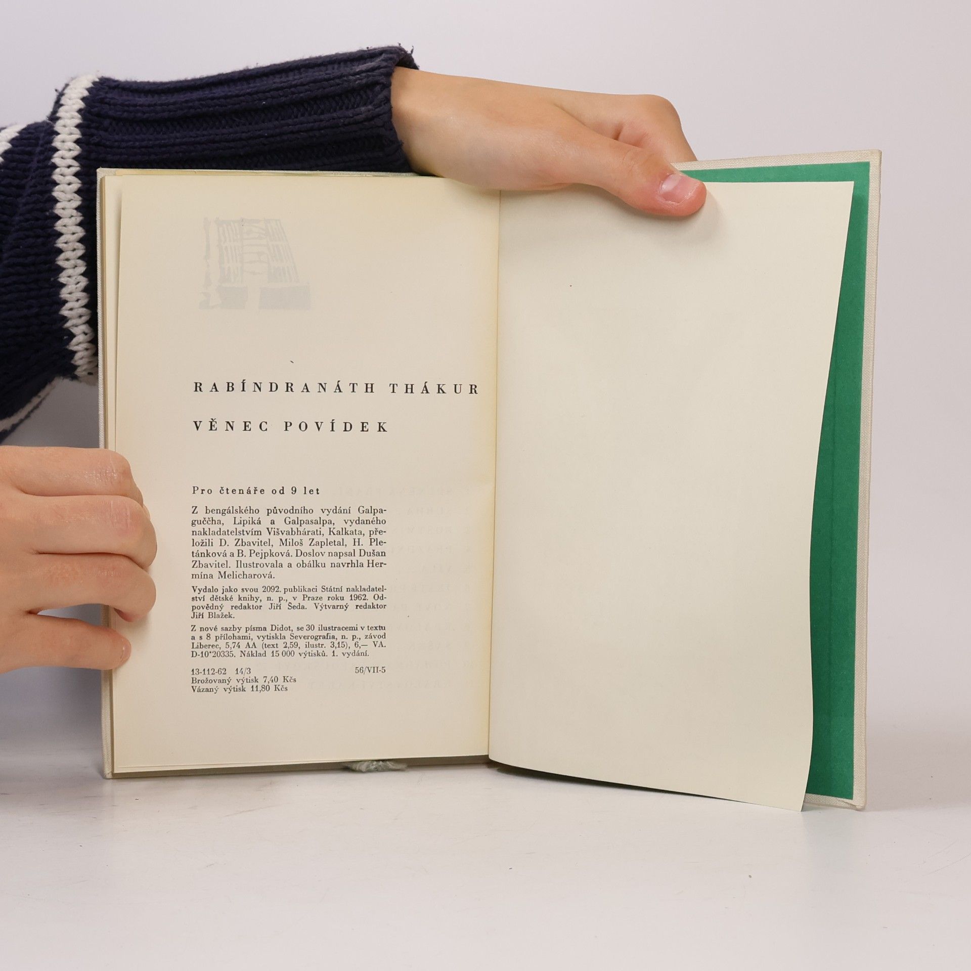 Rabindranath Tagore Věnec povídek : pro čtenáře od 9 let