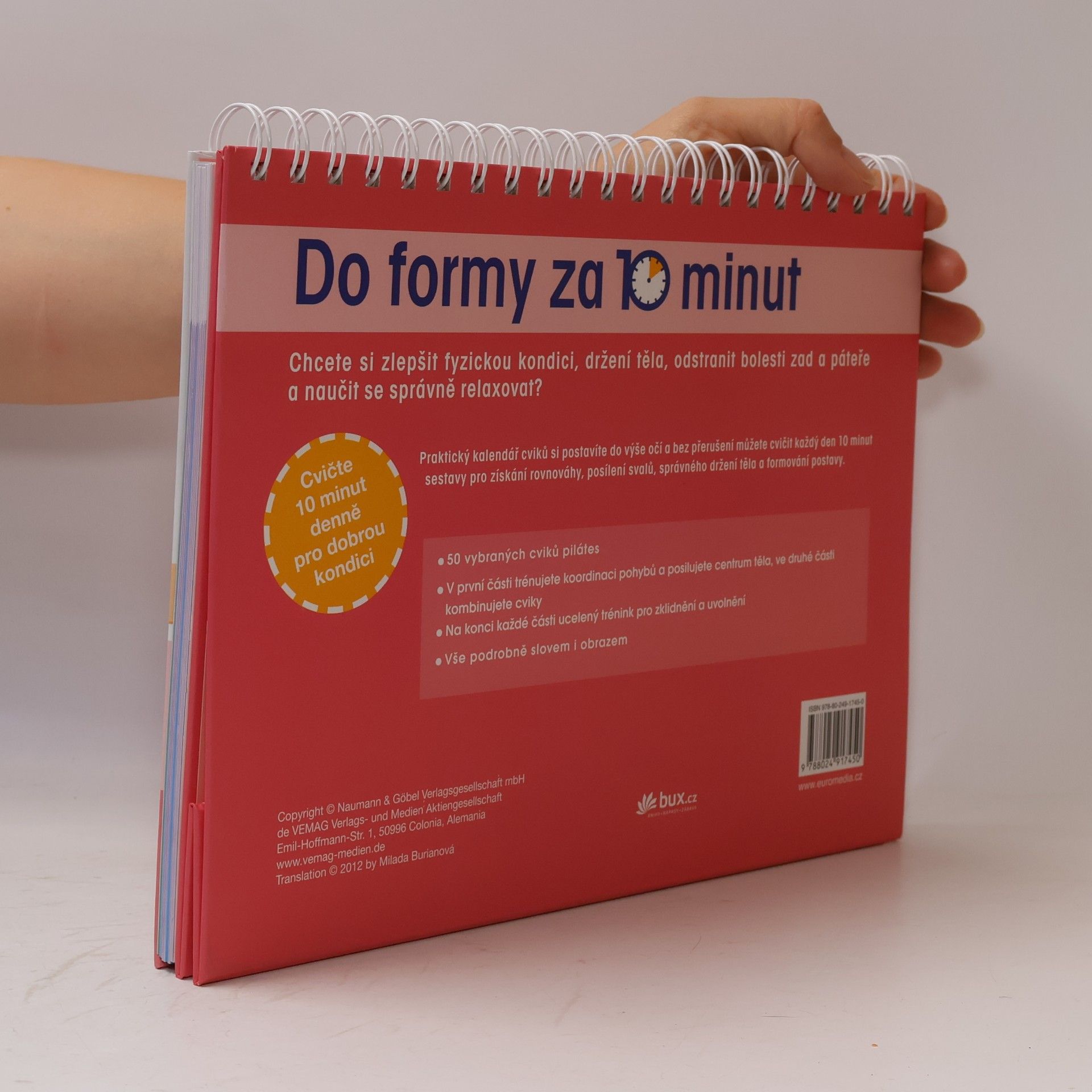 Christa G. Traczinski Do formy za 10 minut. Sestavy pro zpevnění centra těla