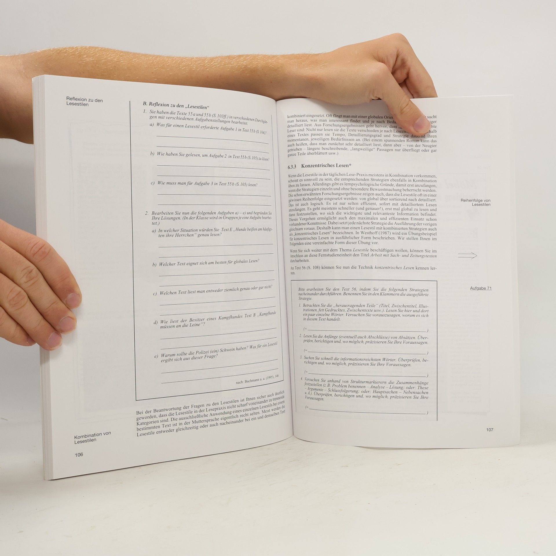 Gerard J. Westhoff Fernstudienangebot Germanistik Deutsch als Fremdsprache - 17: Fertigkeit Lesen
