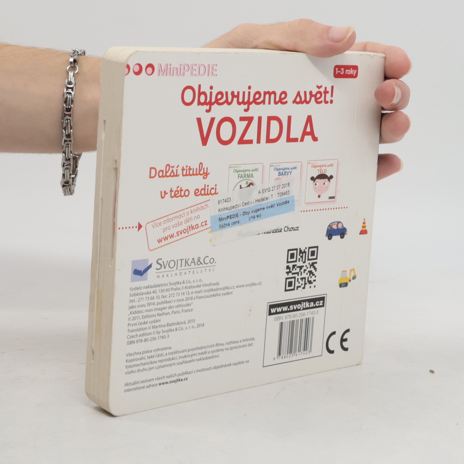 Nathalie Choux Objevujeme svět! Vozidla
