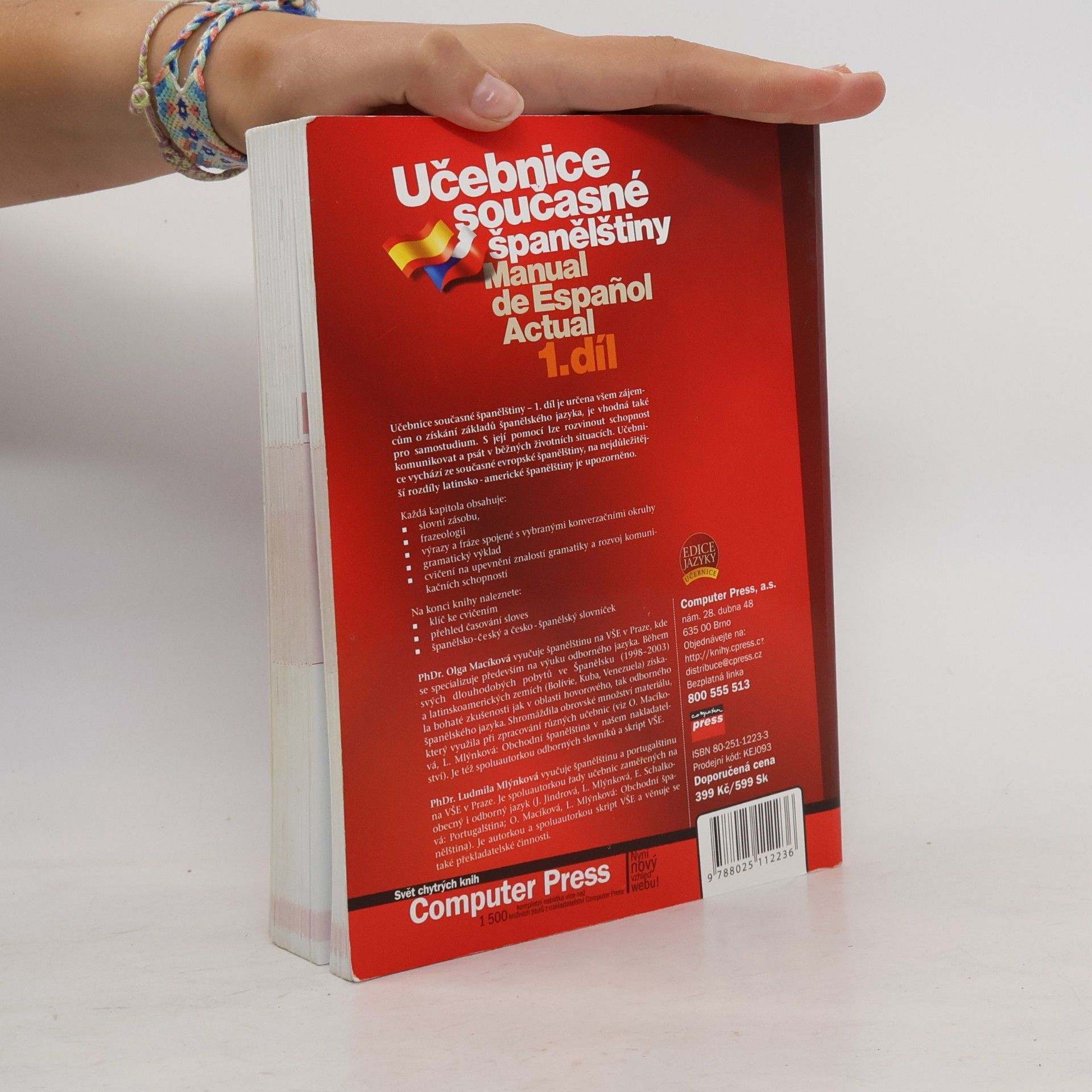 Olga Macíková Učebnice současné španělštiny = Manual de español actual. 1. díl