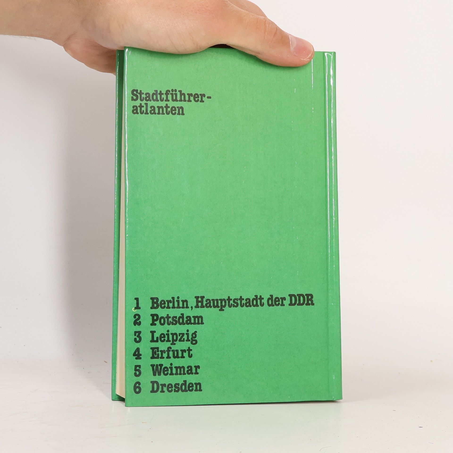 Karl Czok Leipzig Stadtführer Atlas Text, Bild, Karte