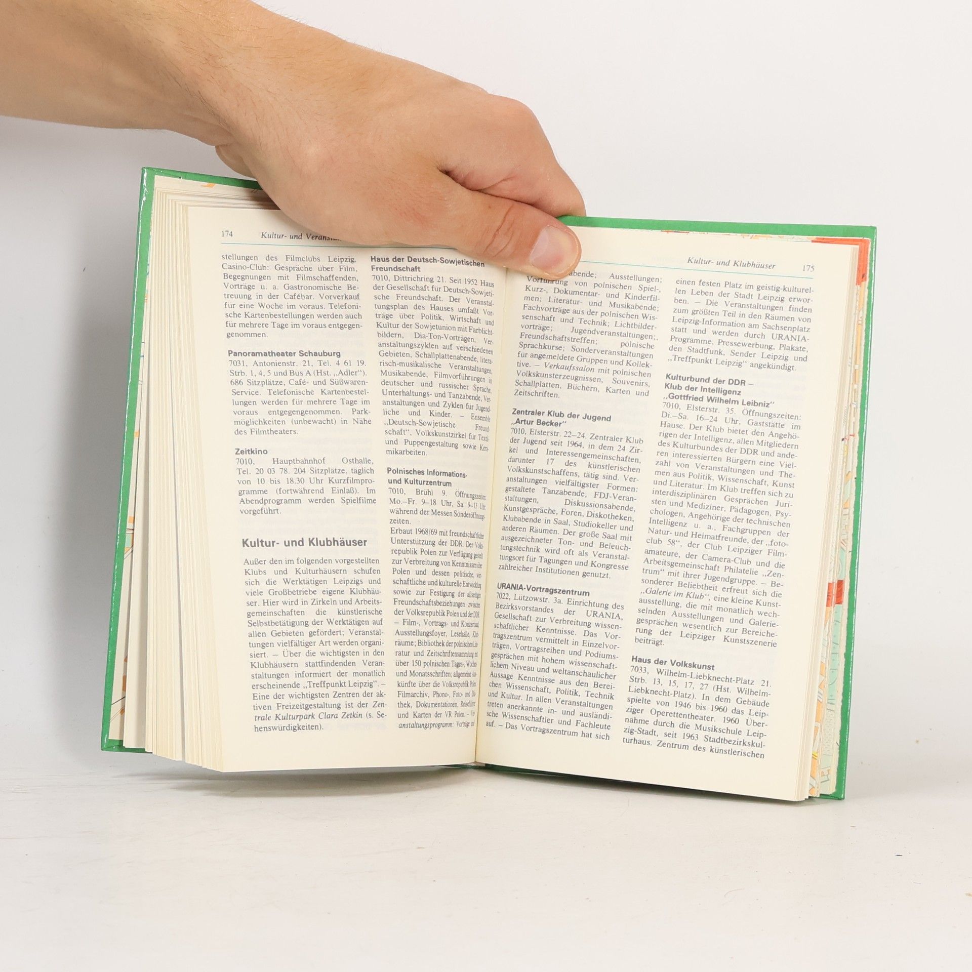 Karl Czok Leipzig Stadtführer Atlas Text, Bild, Karte