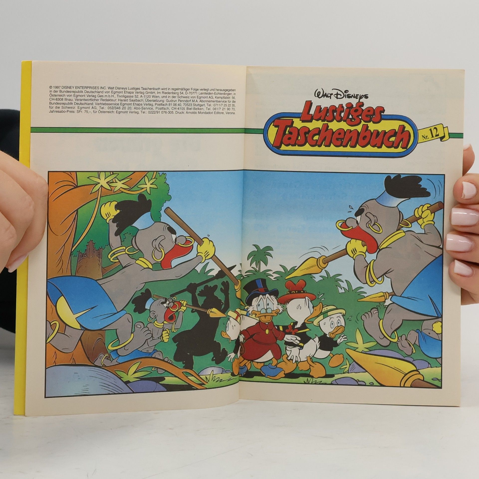 Walt Disney Lustiges Taschenbuch 12. Die grünen Steine der Gapas-Gapas