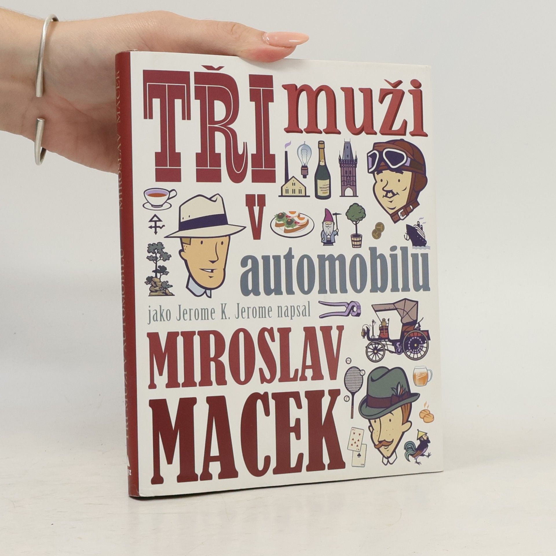 Miroslav Macek Tři muži v automobilu
