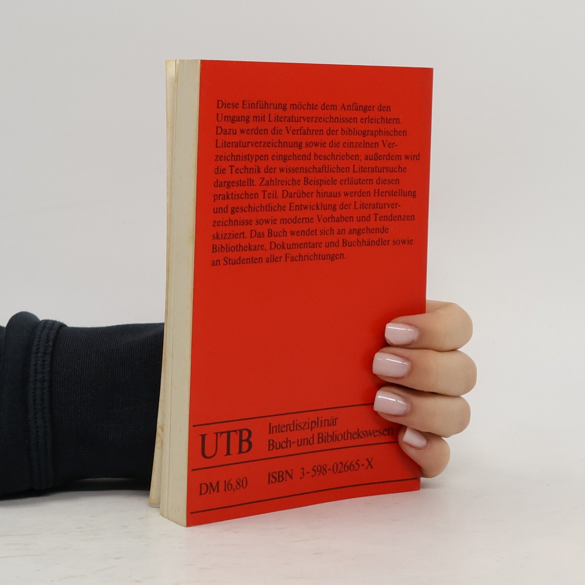 Eberhard Bartsch Die Bibliographie