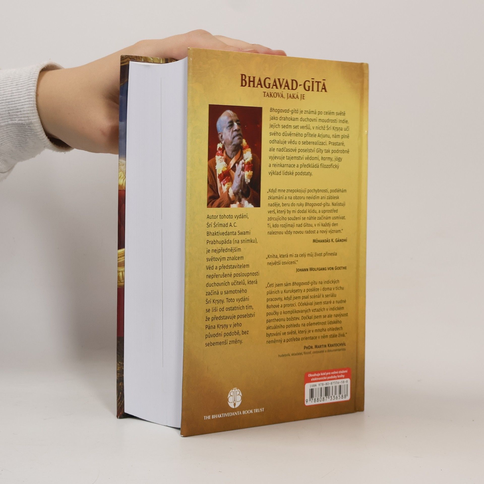 A. C. Bhaktivedanta Swami Prabhupada Bhagavad-gítá taková, jaká je