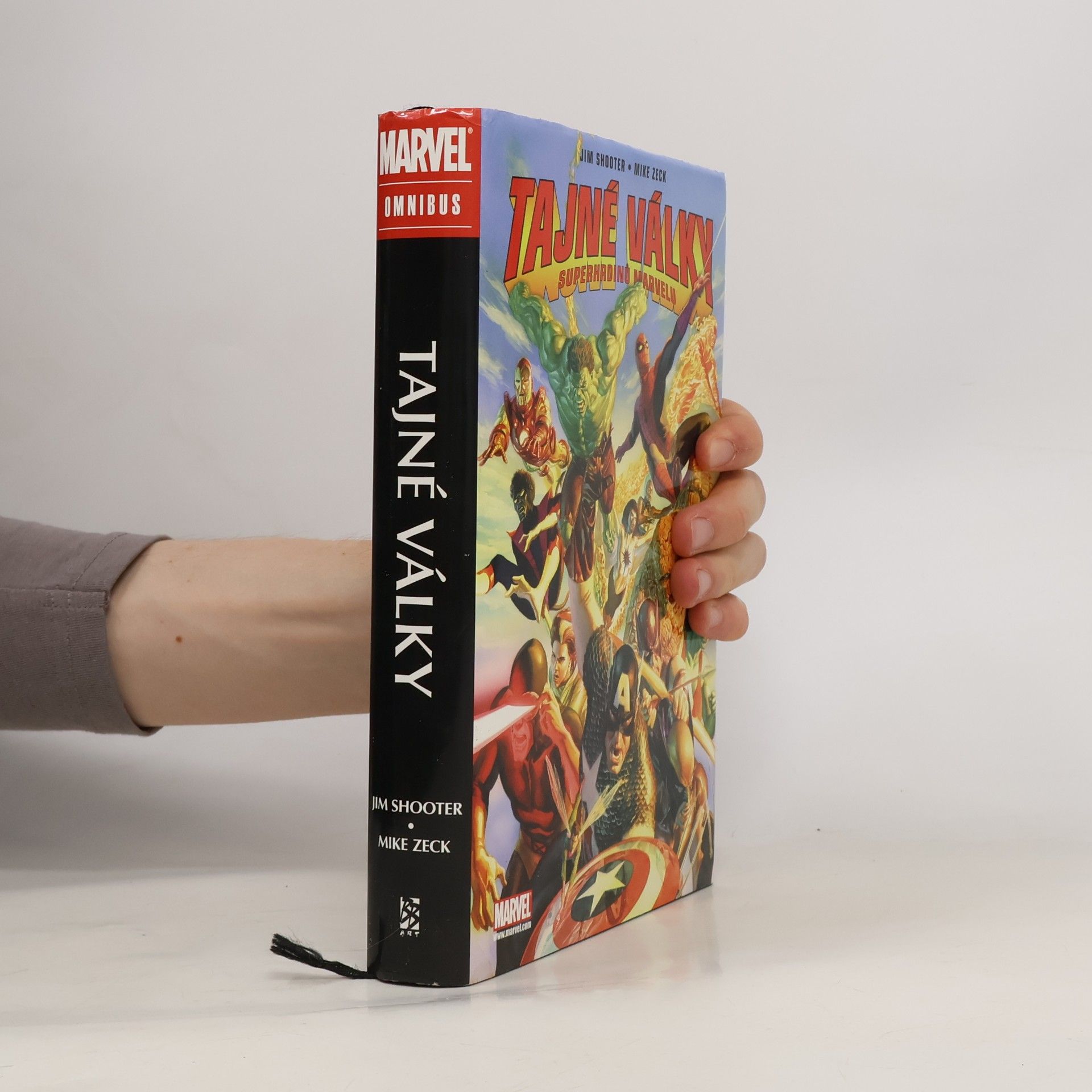 Jim Shooter Tajné války superhrdinů Marvelu