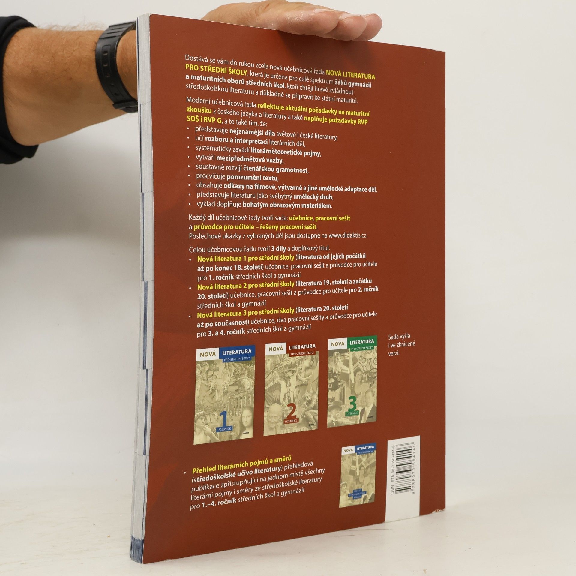 Lukáš Borovička Nová literatura 2 pro střední školy