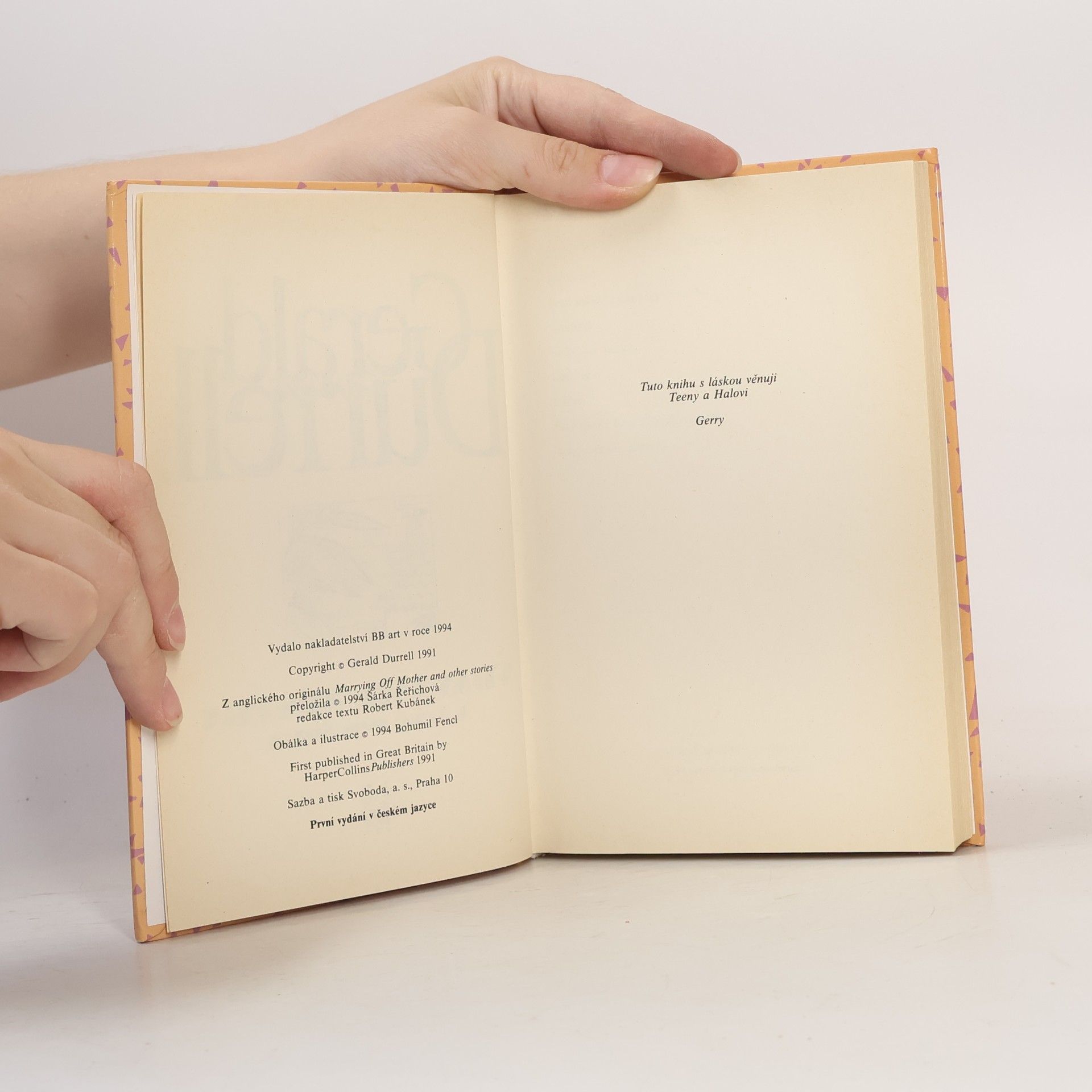 Gerald Durrell Vdáváme matku a jiné povídky