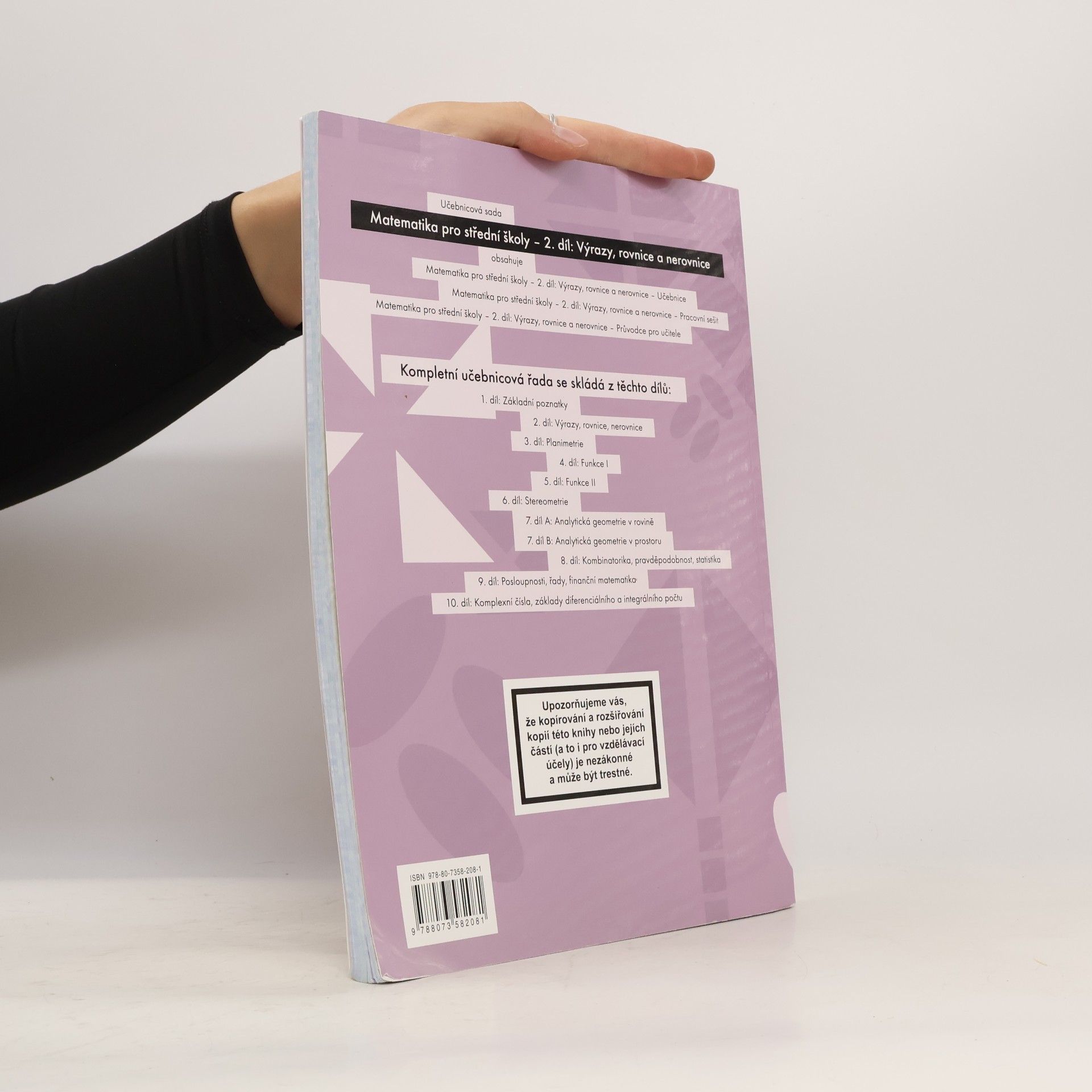 Kolektiv autorů Matematika pro SŠ – 2. díl