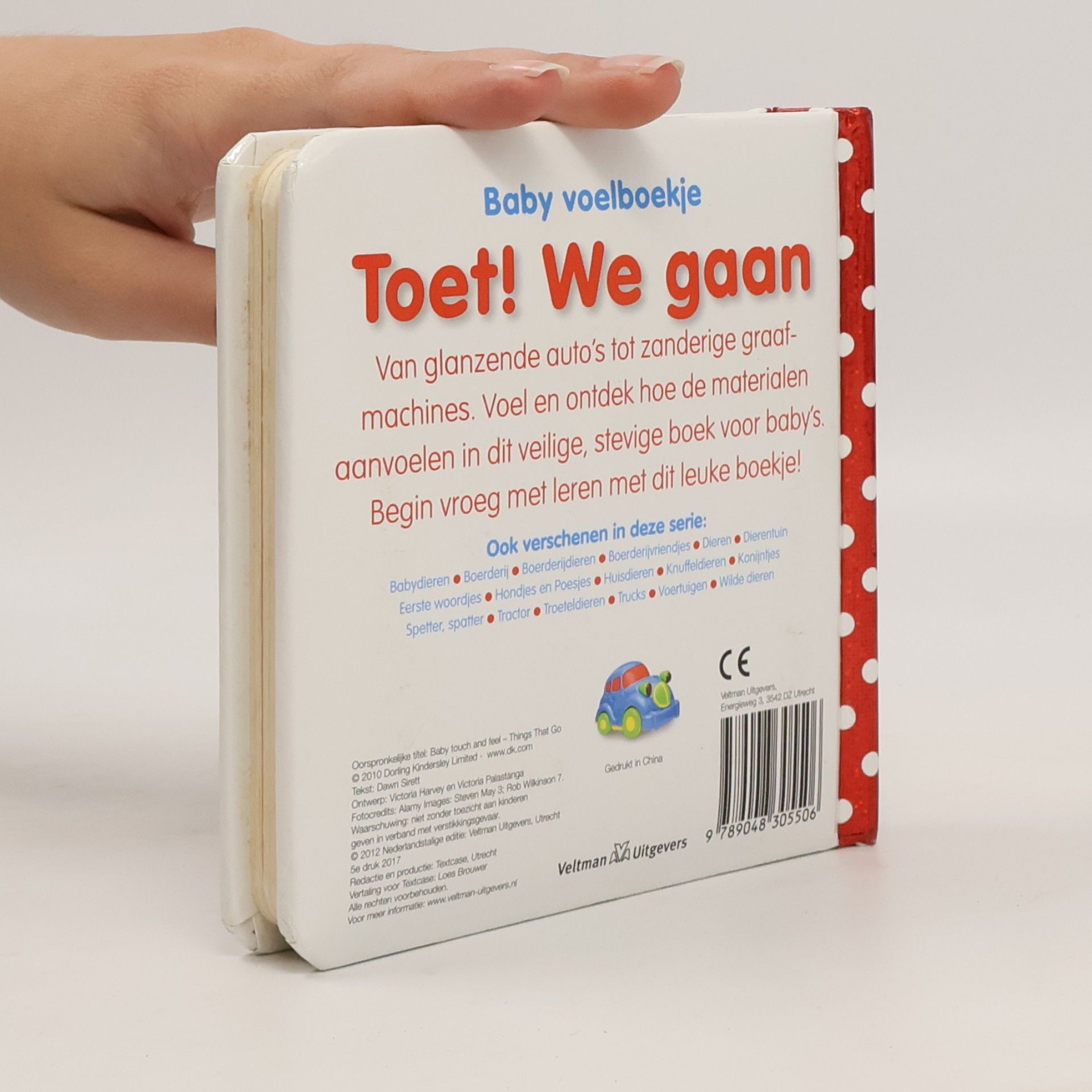 Victoria Harvey Baby voelboekje: Toet! We gaan