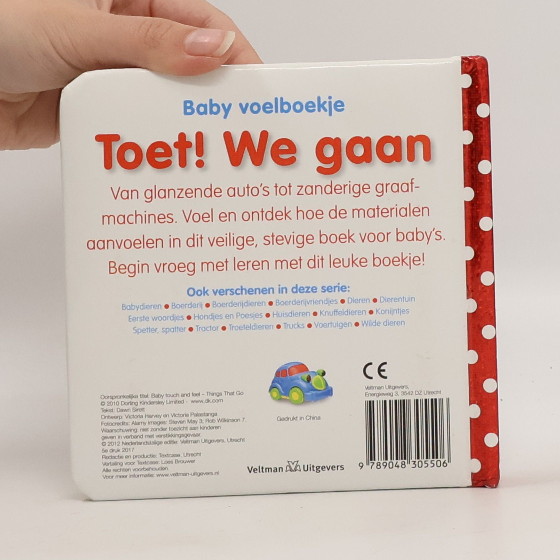 Victoria Harvey Baby voelboekje: Toet! We gaan
