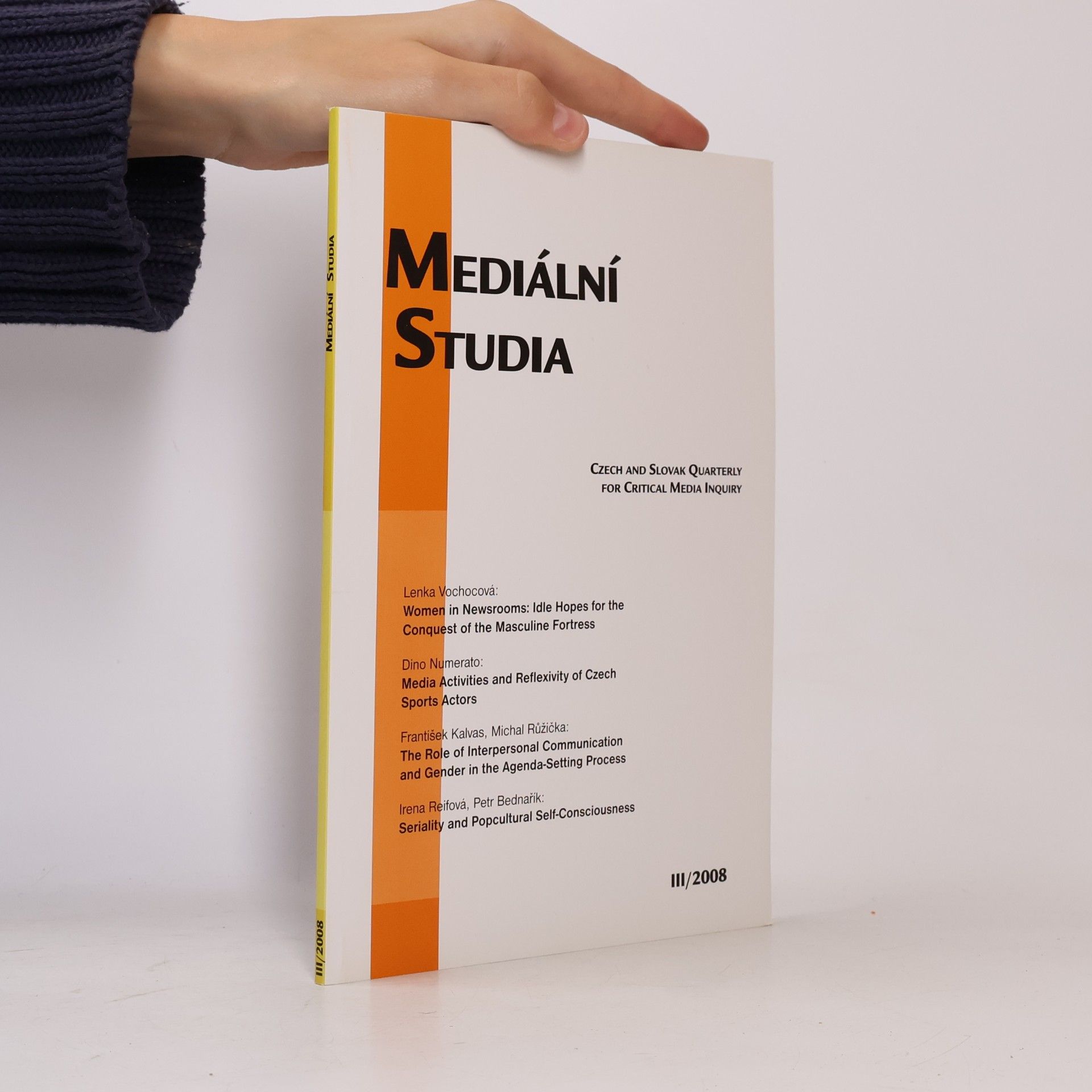 Various authors Mediální studia III/2008
