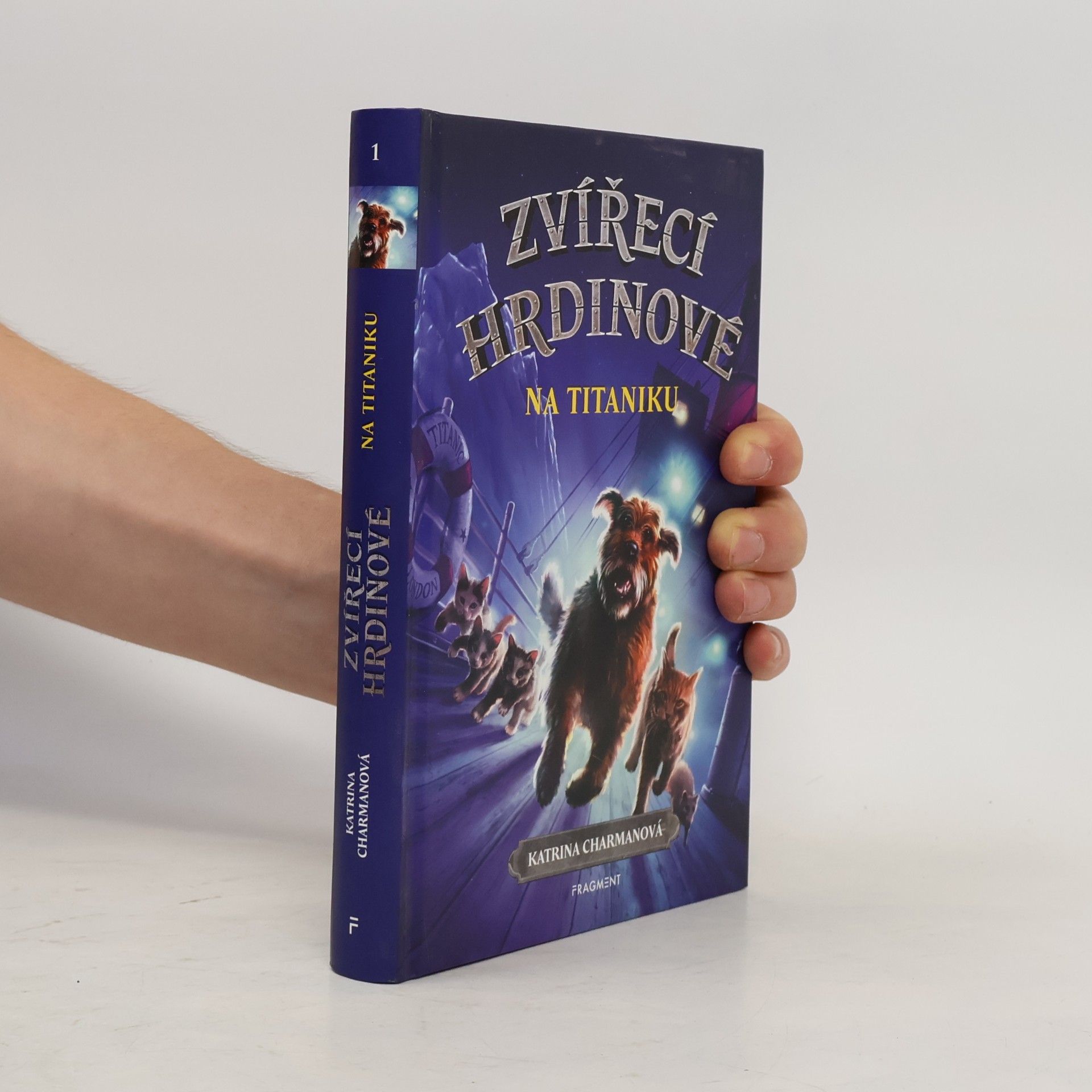 Katrina Charman Zvířecí hrdinové na Titaniku