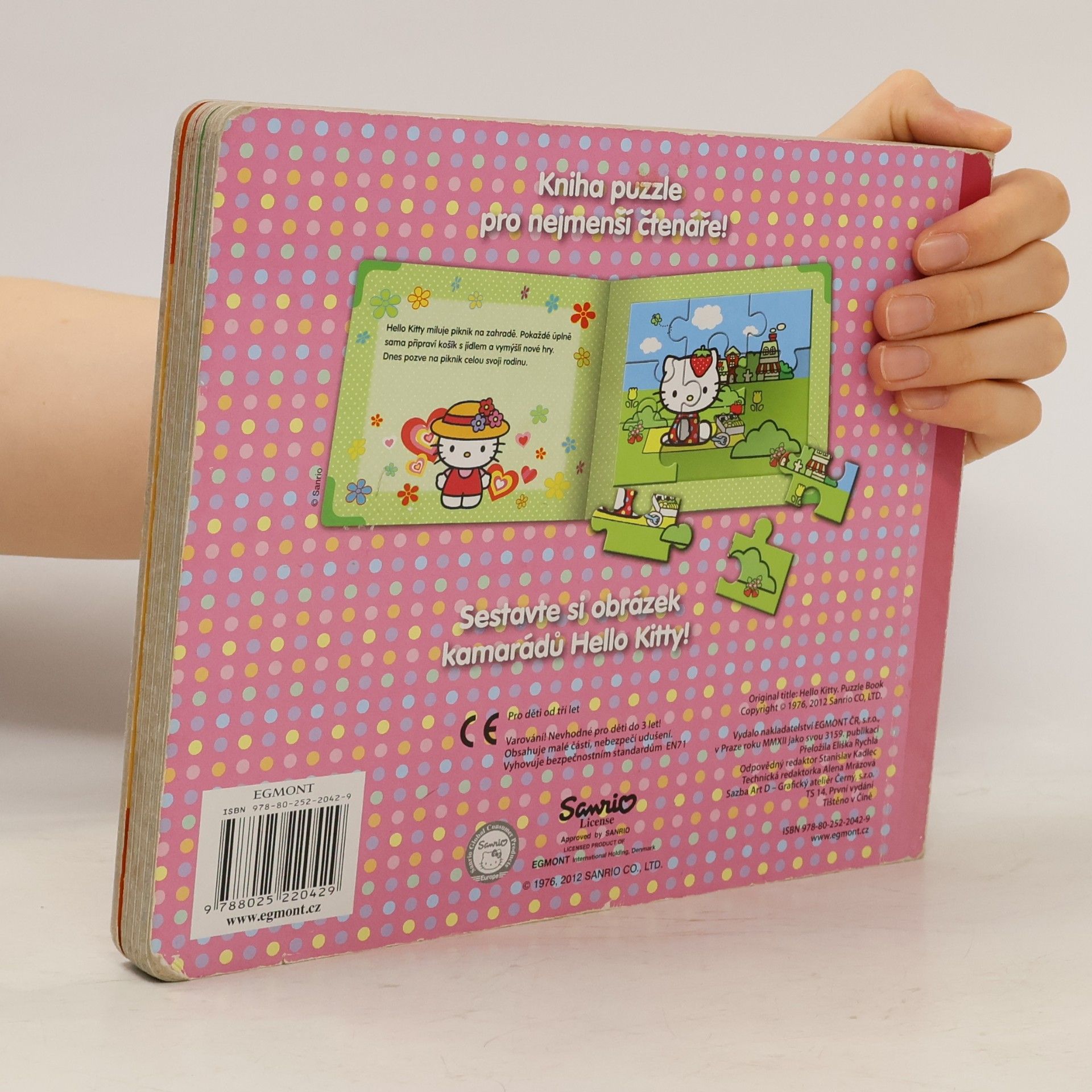 Sanrio Hello Kitty - Kniha puzzle