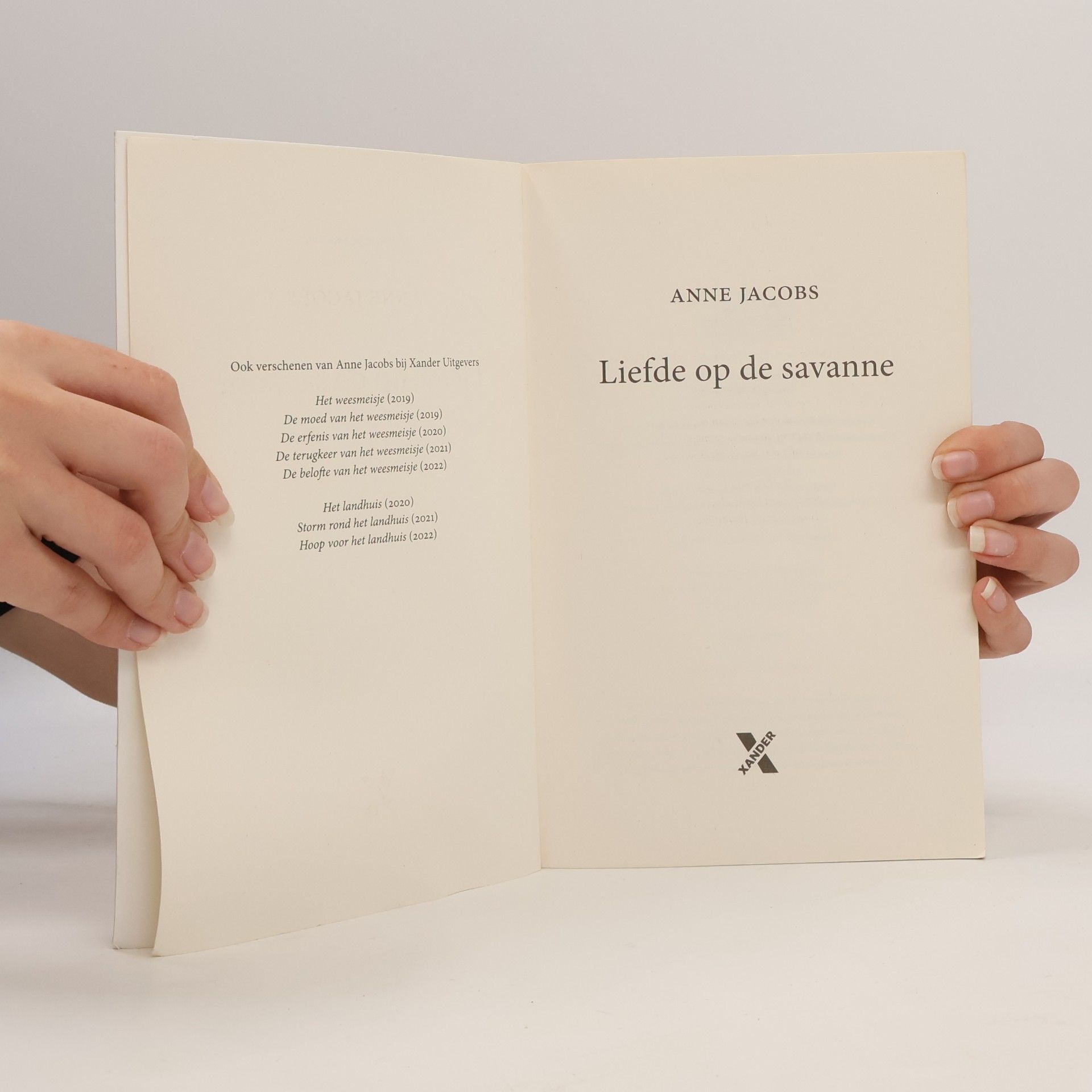 Anne Jacobs De savanne - 1: Liefde op de savanne