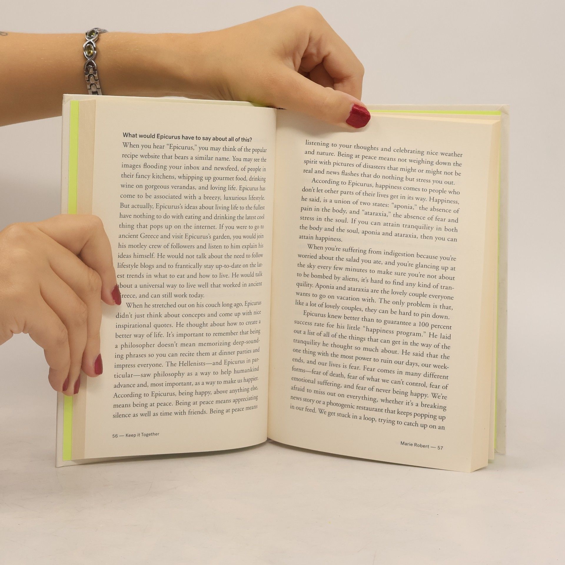 Marie Robert Keep it together : philosophy for everyday emergencies