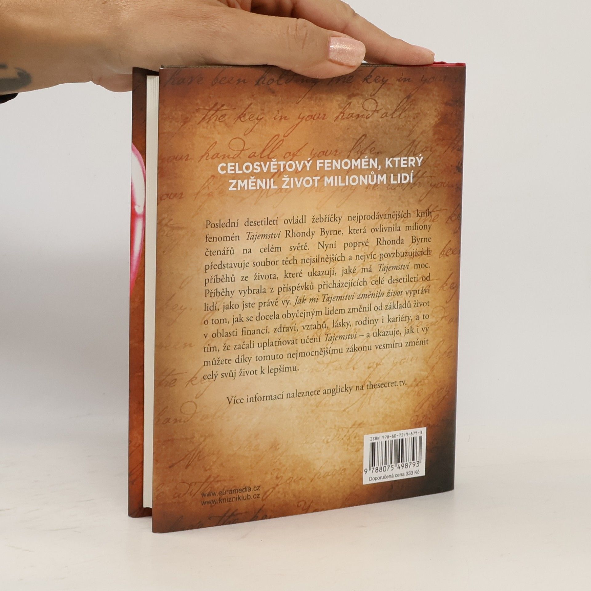 Rhonda Byrne Jak mi Tajemství změnilo život
