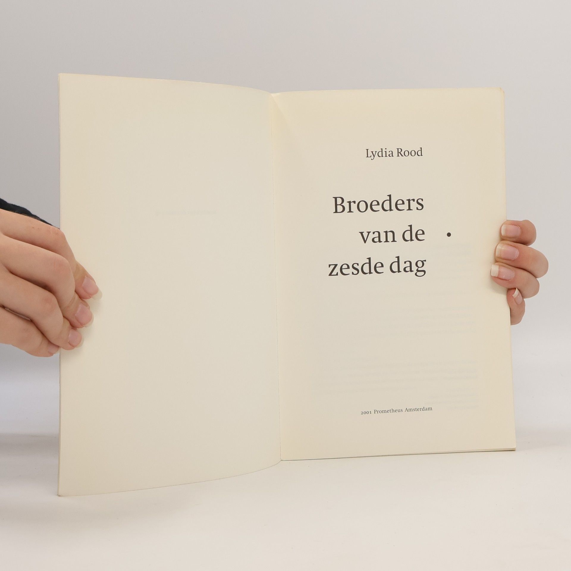 Lydia Rood Broeders van de zesde dag