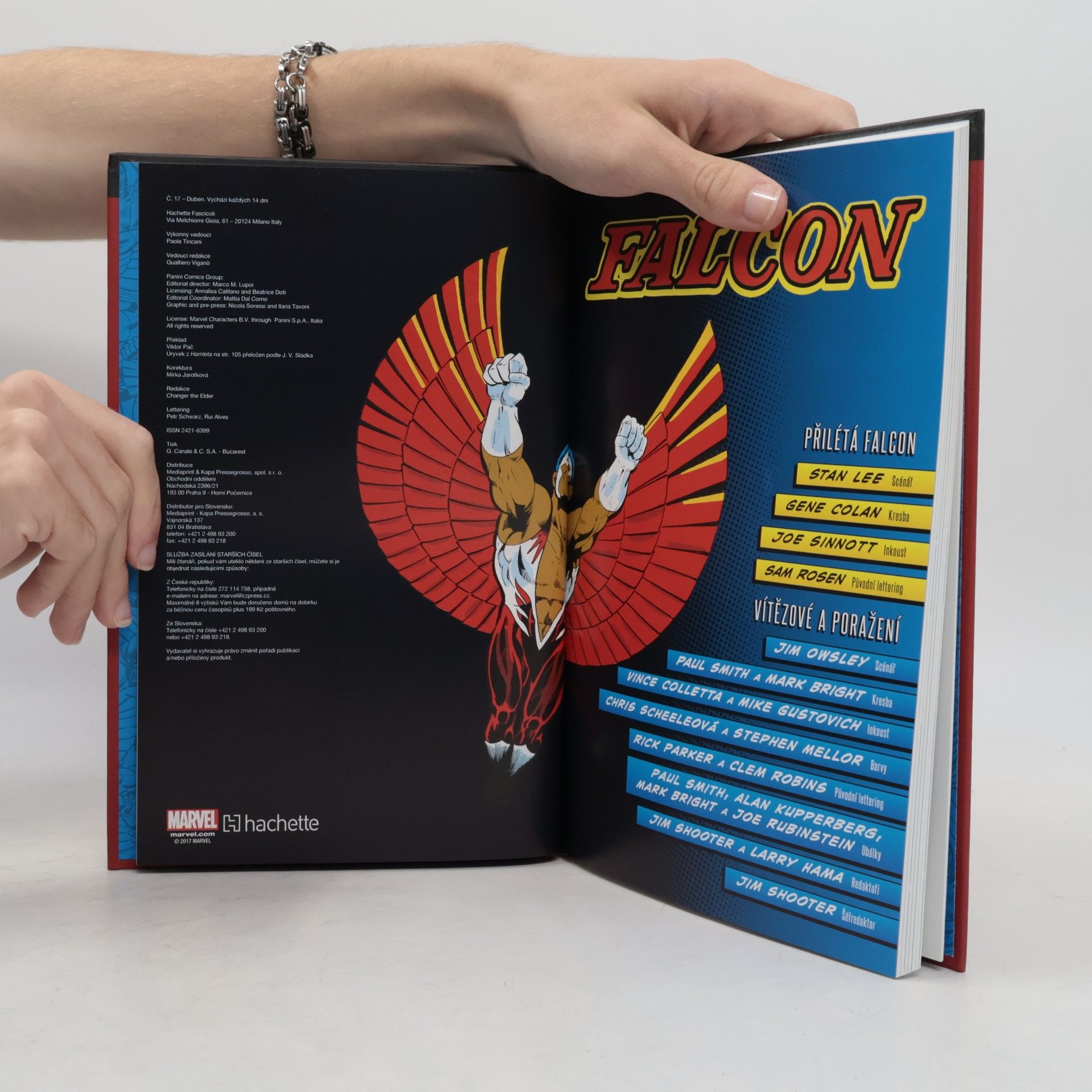 Stan Lee Nejmocnější hrdinové Marvelu. 17. Falcon