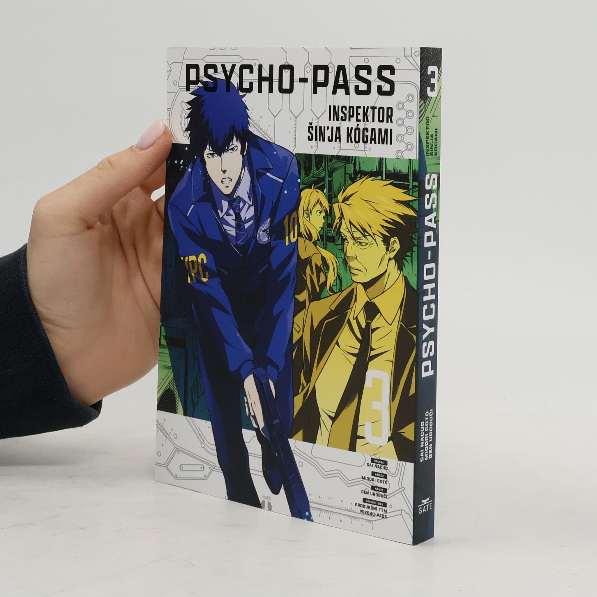 Natsuo Sai Psycho-pass. Inspektor Šin'ja Kógami. 3