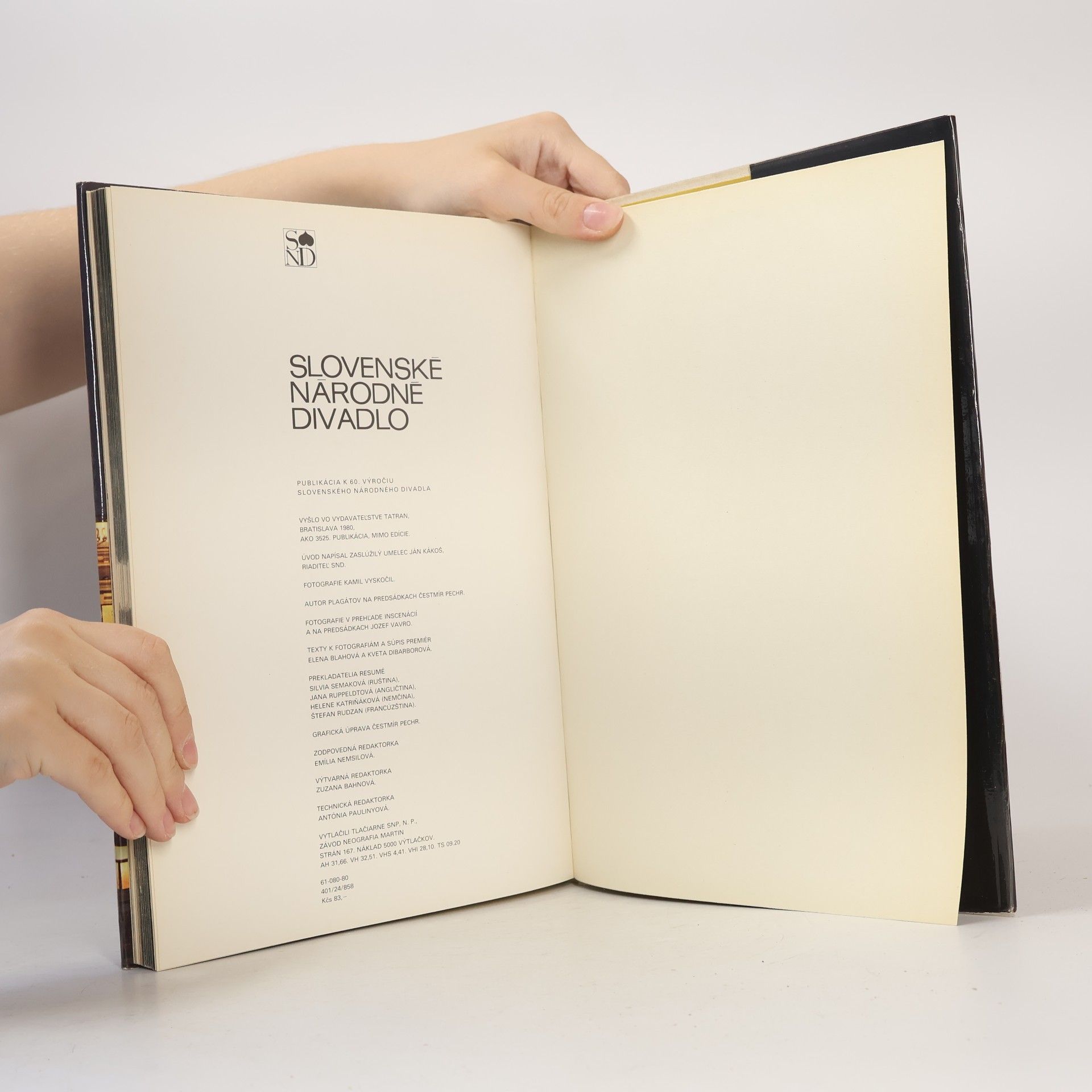 Autorenkollektiv Slovenské národné divadlo