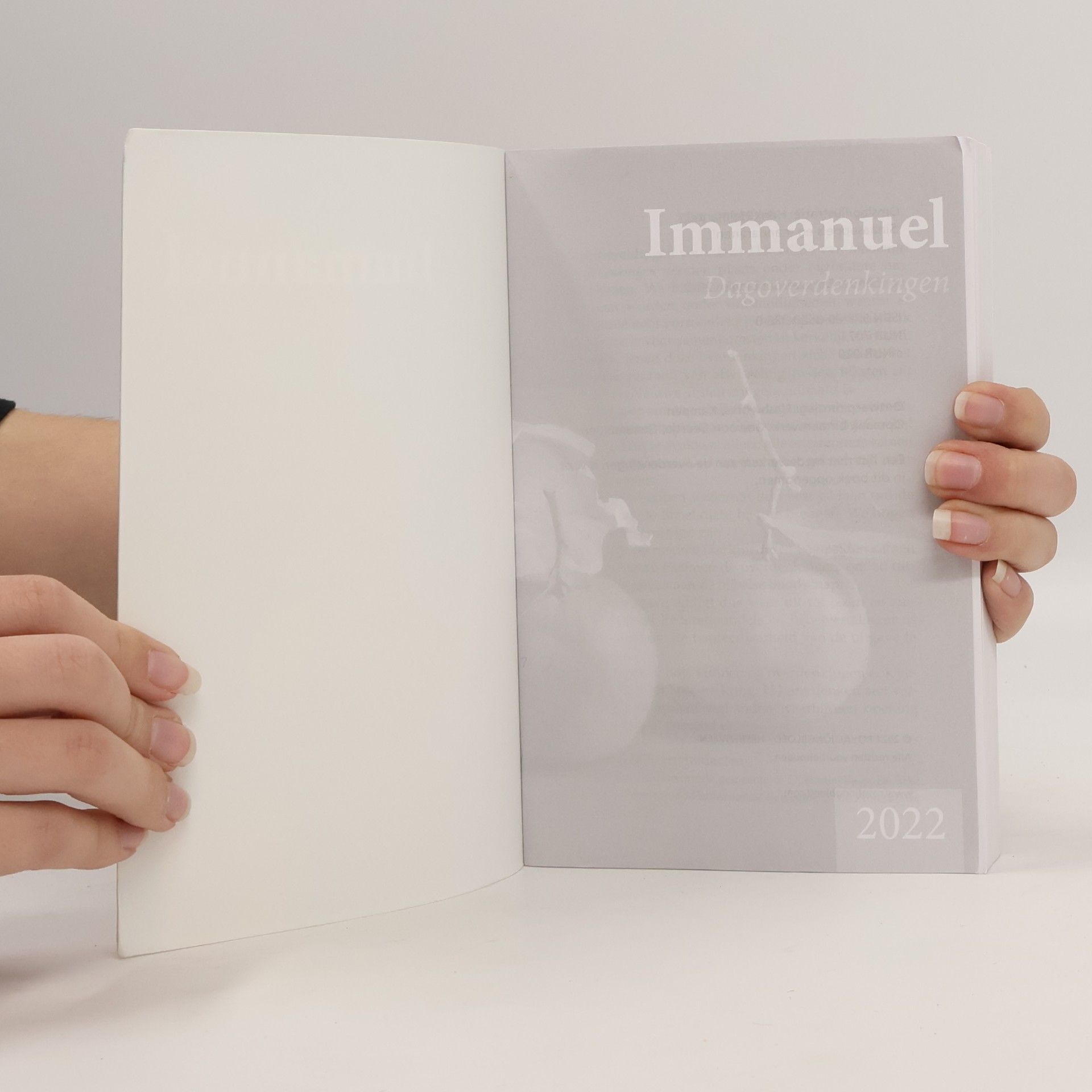 Immanuel dagoverdenkingen 2022