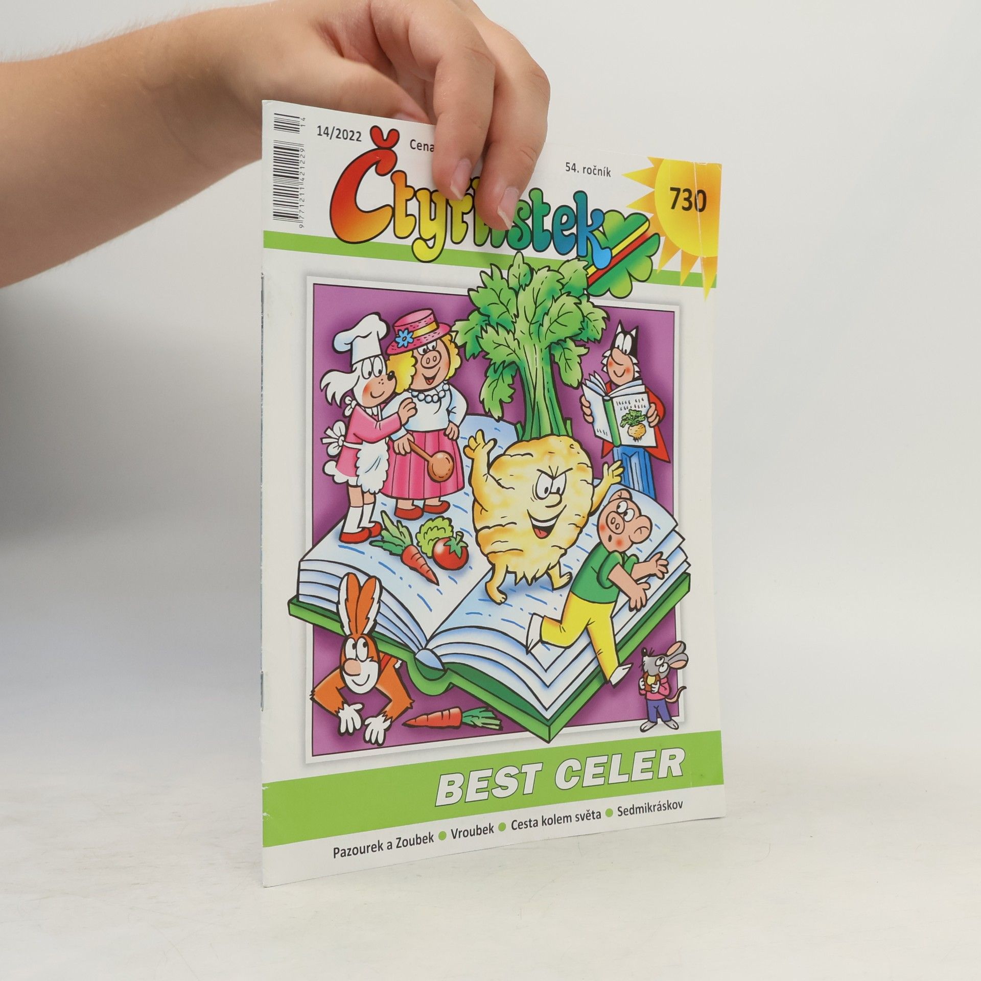 Auteurscollectief Čtyřlístek 14/2022. 730. Best celer