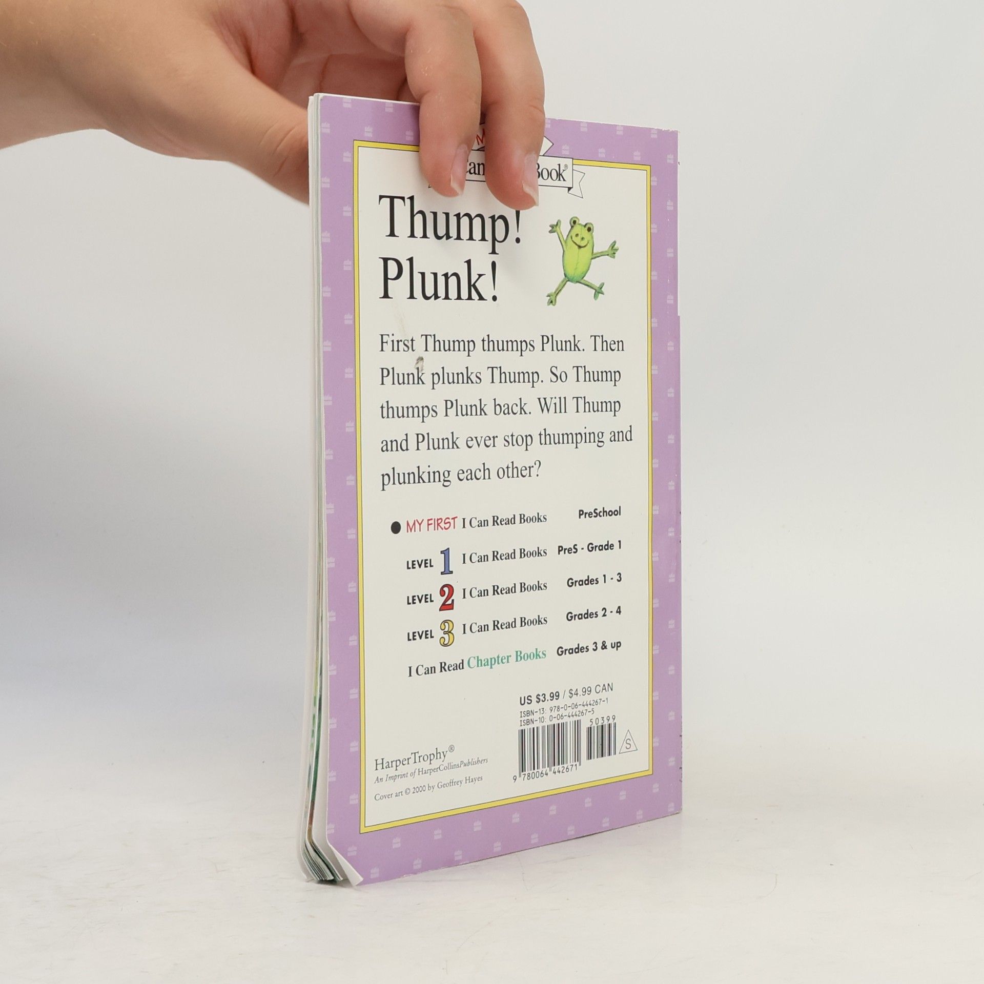 Janice May Udry My First I Can Read: Thump and Plunk