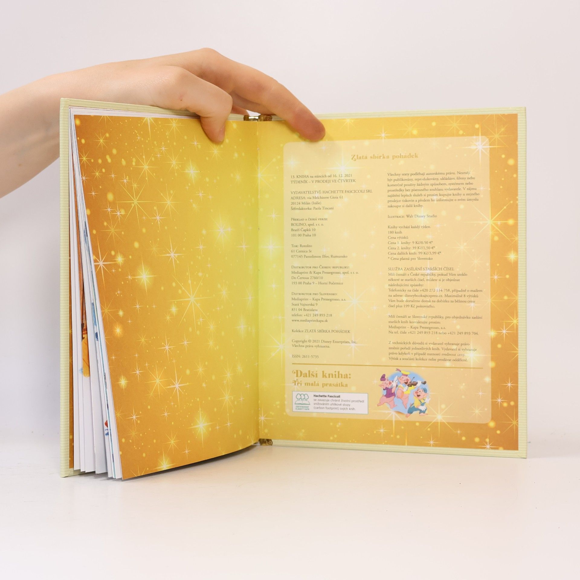 Various authors Zlatá sbírka pohádek 13. Mickey Mouse a vánoční pošta