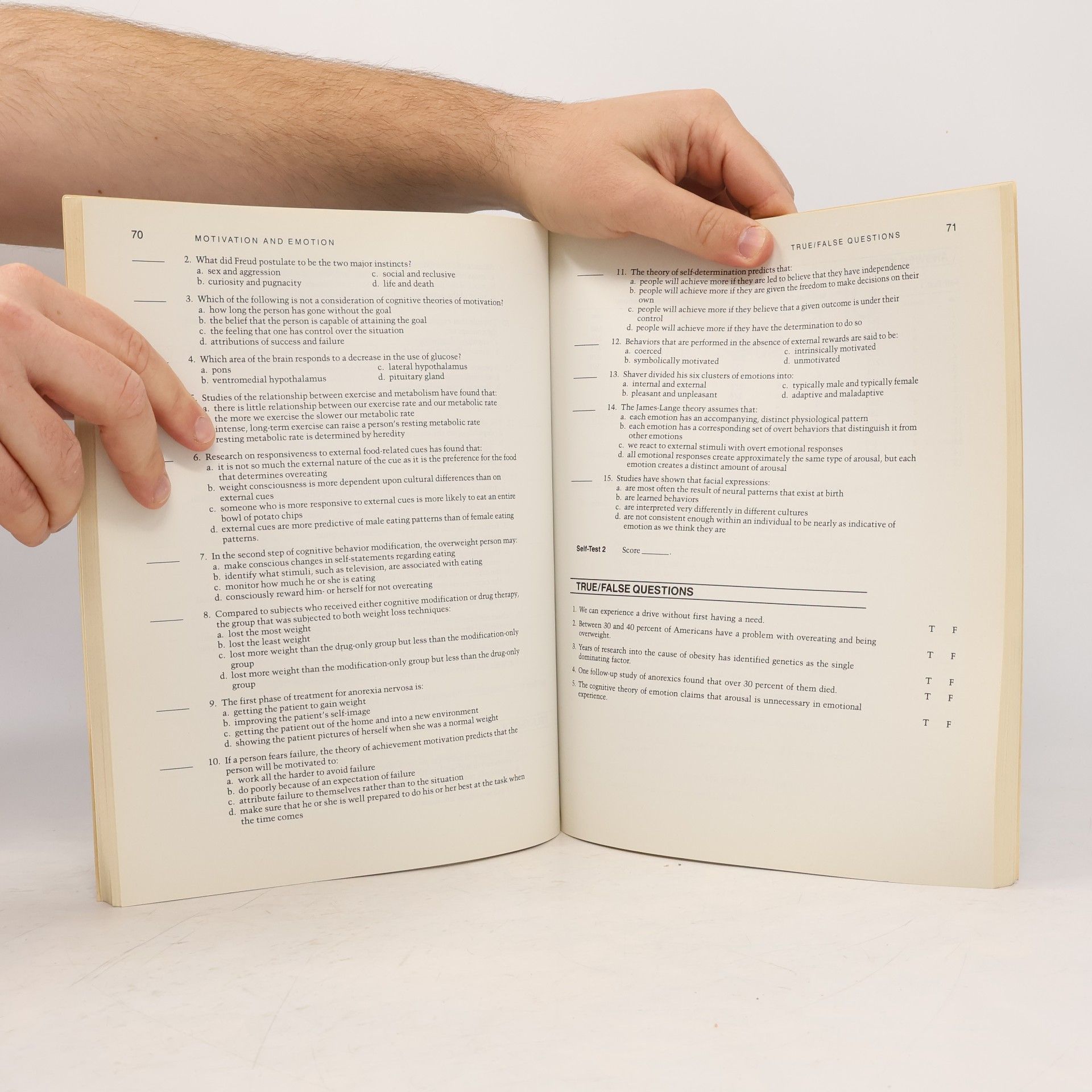 Rod Plotnik Student Organizer and Self-Testing Book for Introduction to Psychology