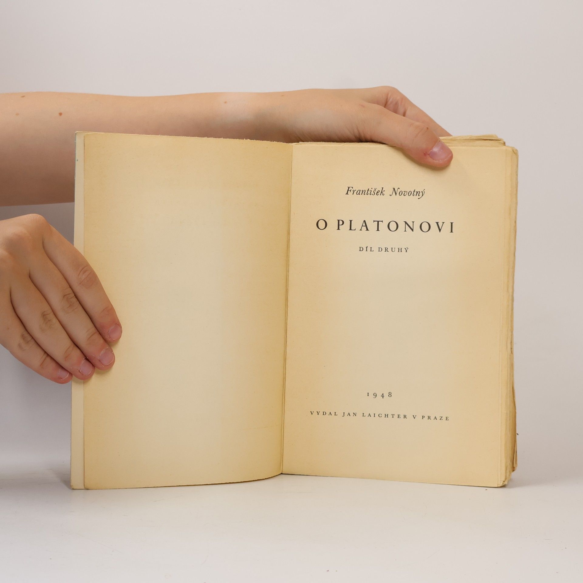 František Novotný O Platonovi II