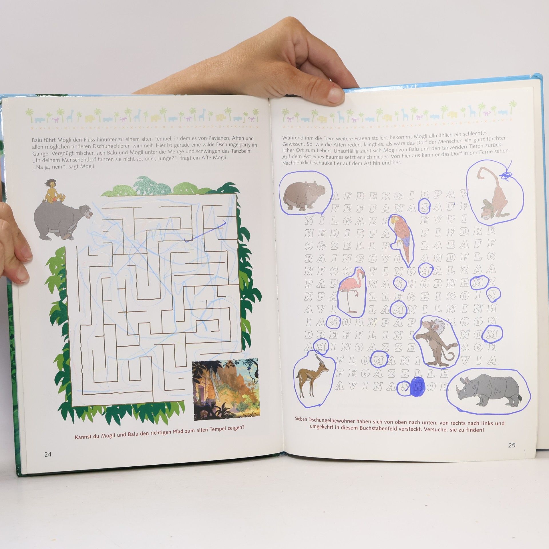 Auteurscollectief Disneys Das Dschungelbuch 2. Spiele, Rätsel und Geschichten