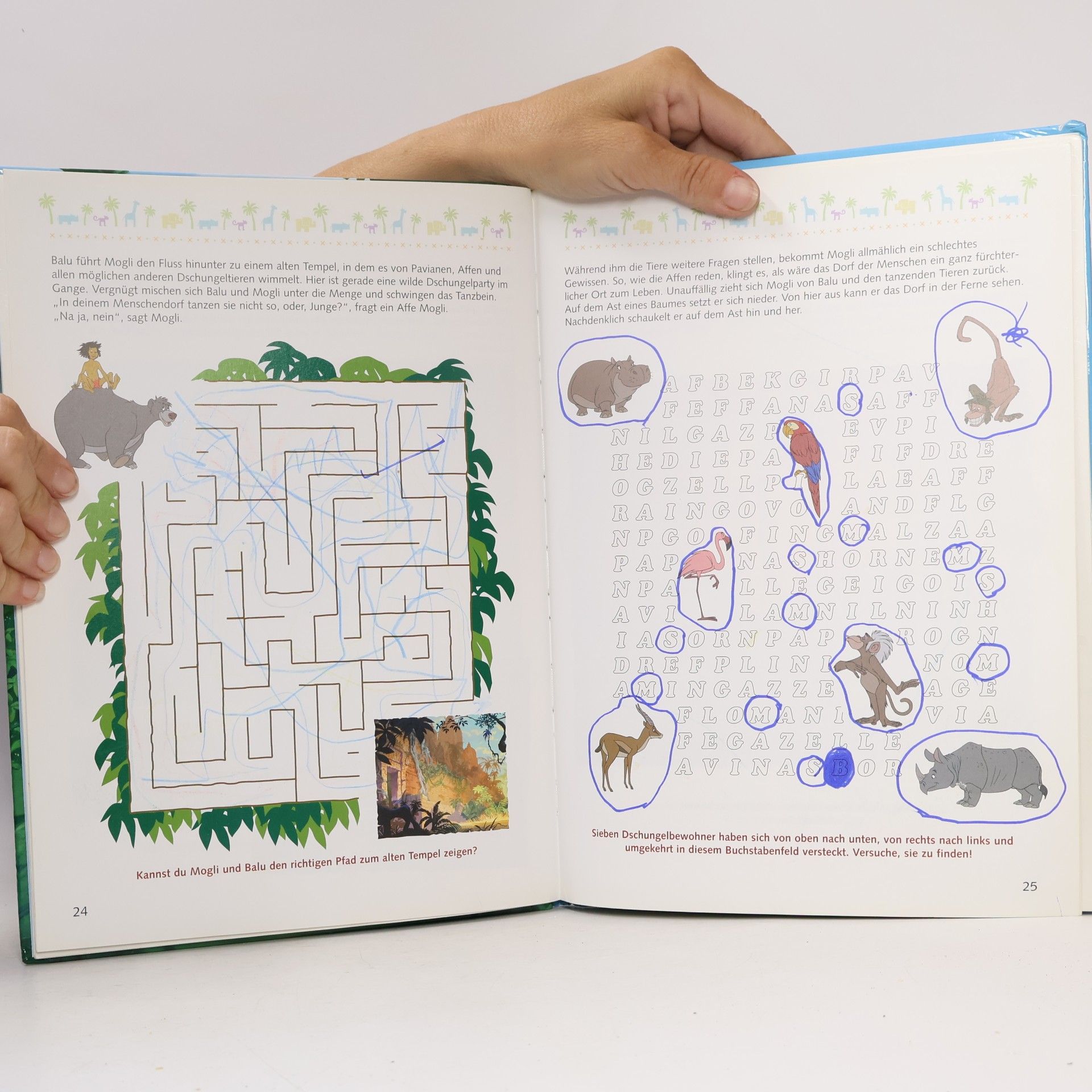 Auteurscollectief Disneys Das Dschungelbuch 2. Spiele, Rätsel und Geschichten