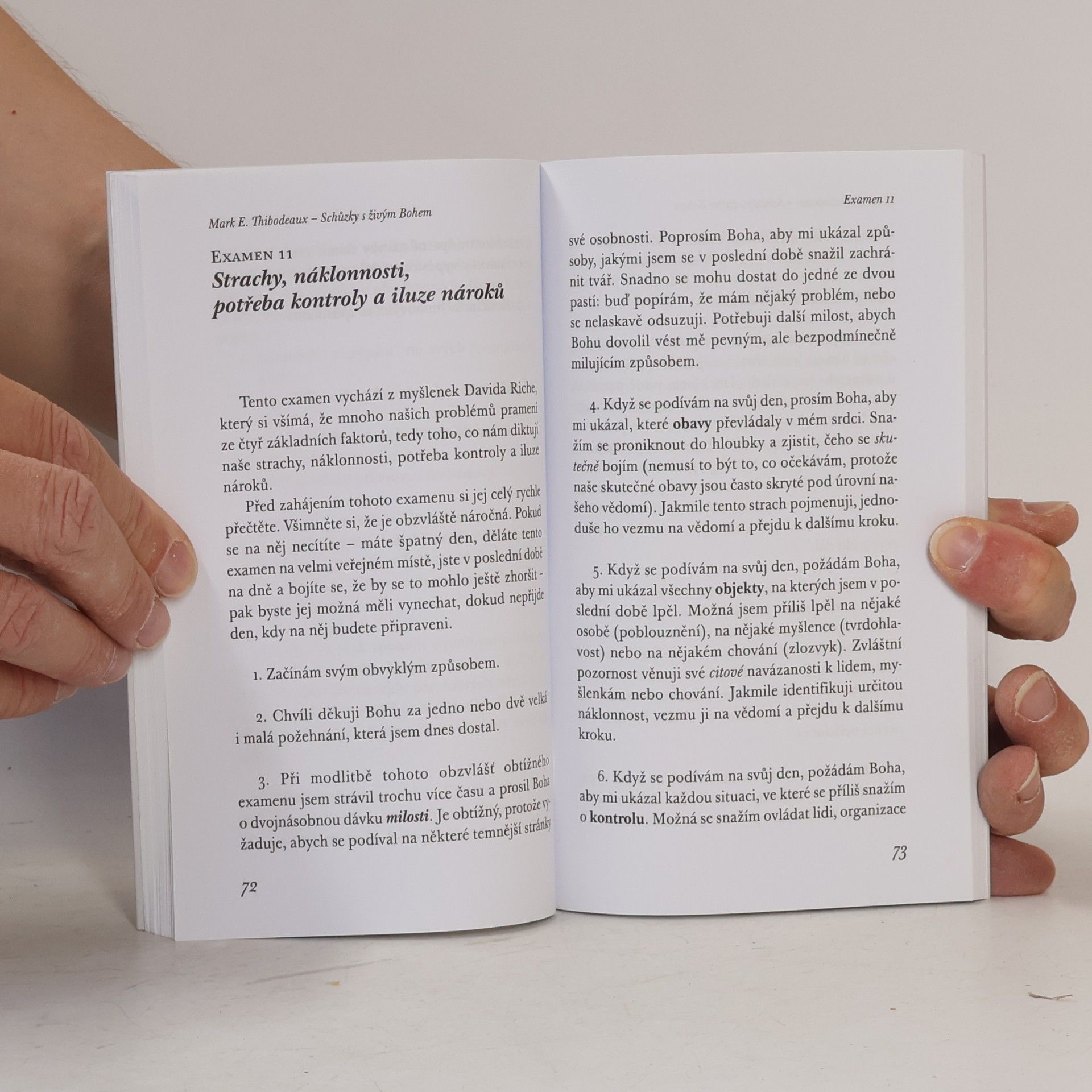 Mark E. Thibodeaux Schůzky s živým Bohem : objevování ignáciánského examenu