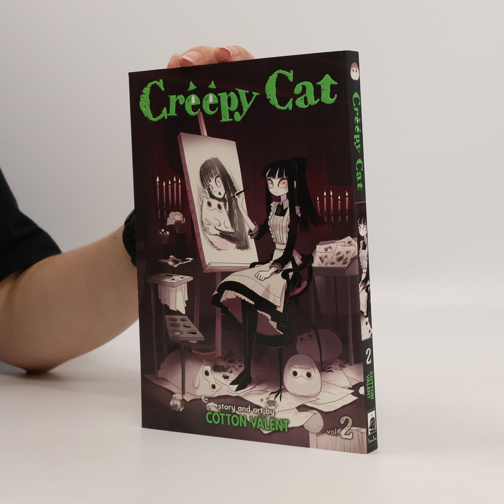 Cotton Valent Creepy Cat