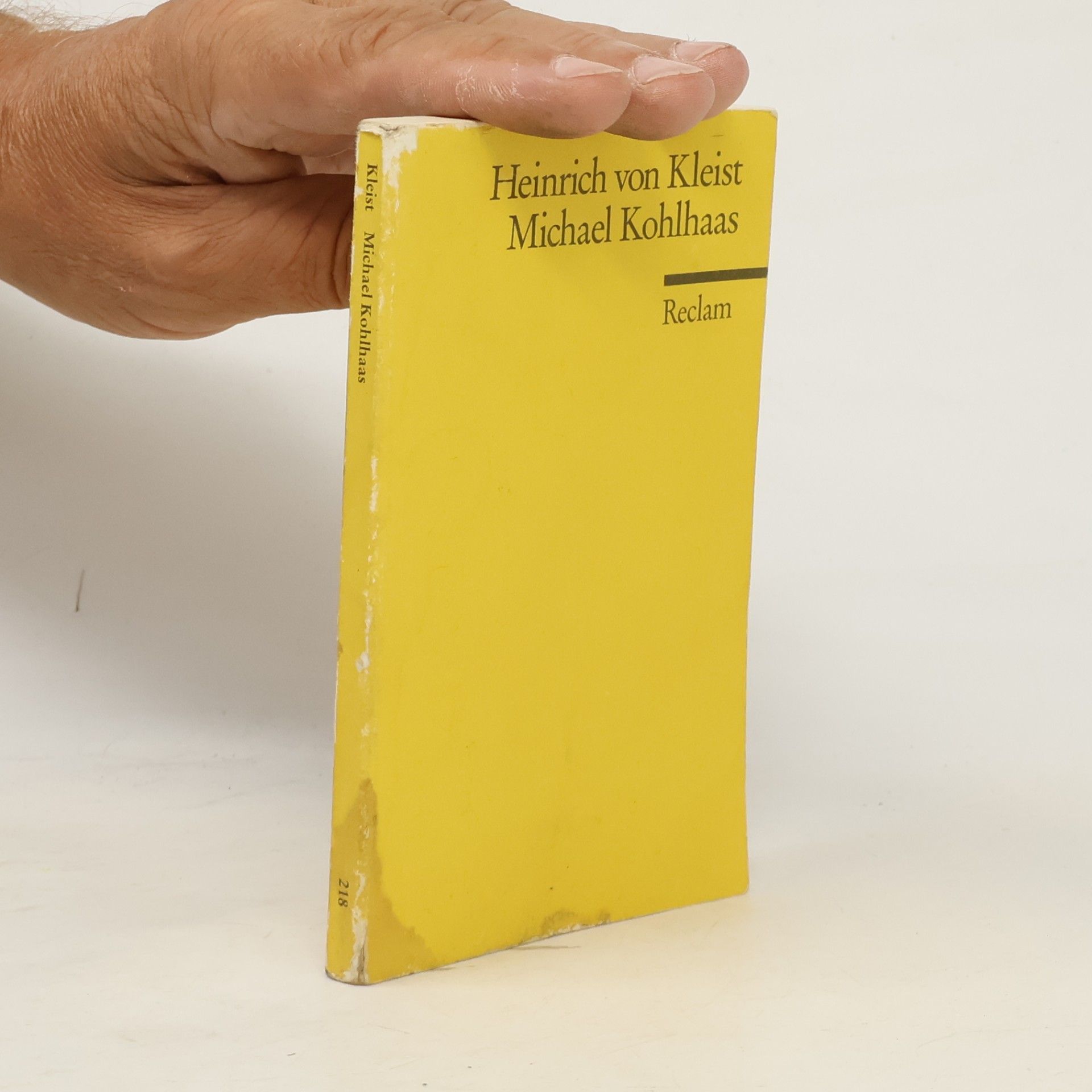 Heinrich von Kleist Michael Kohlhaas