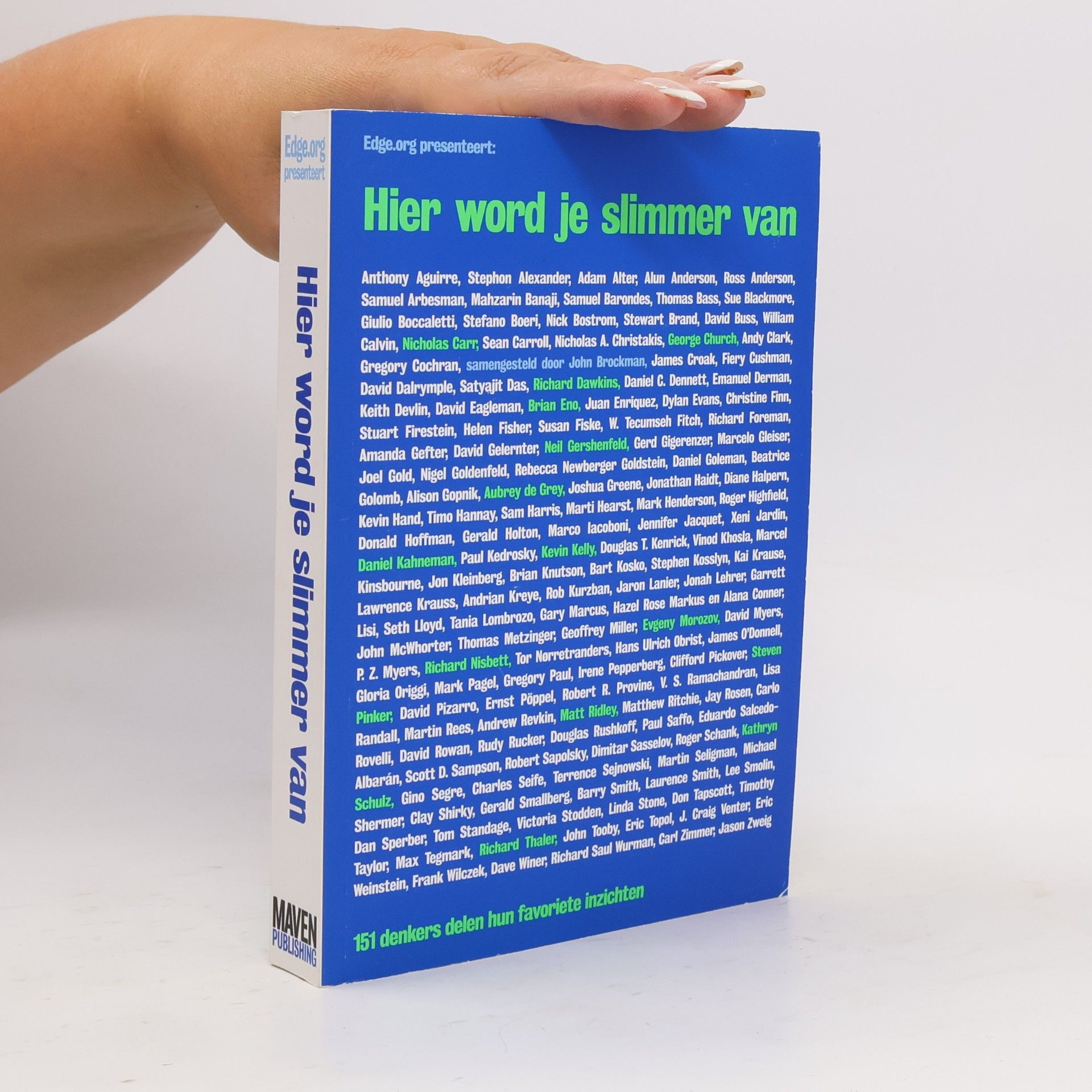 John Brockman Hier word je slimmer van